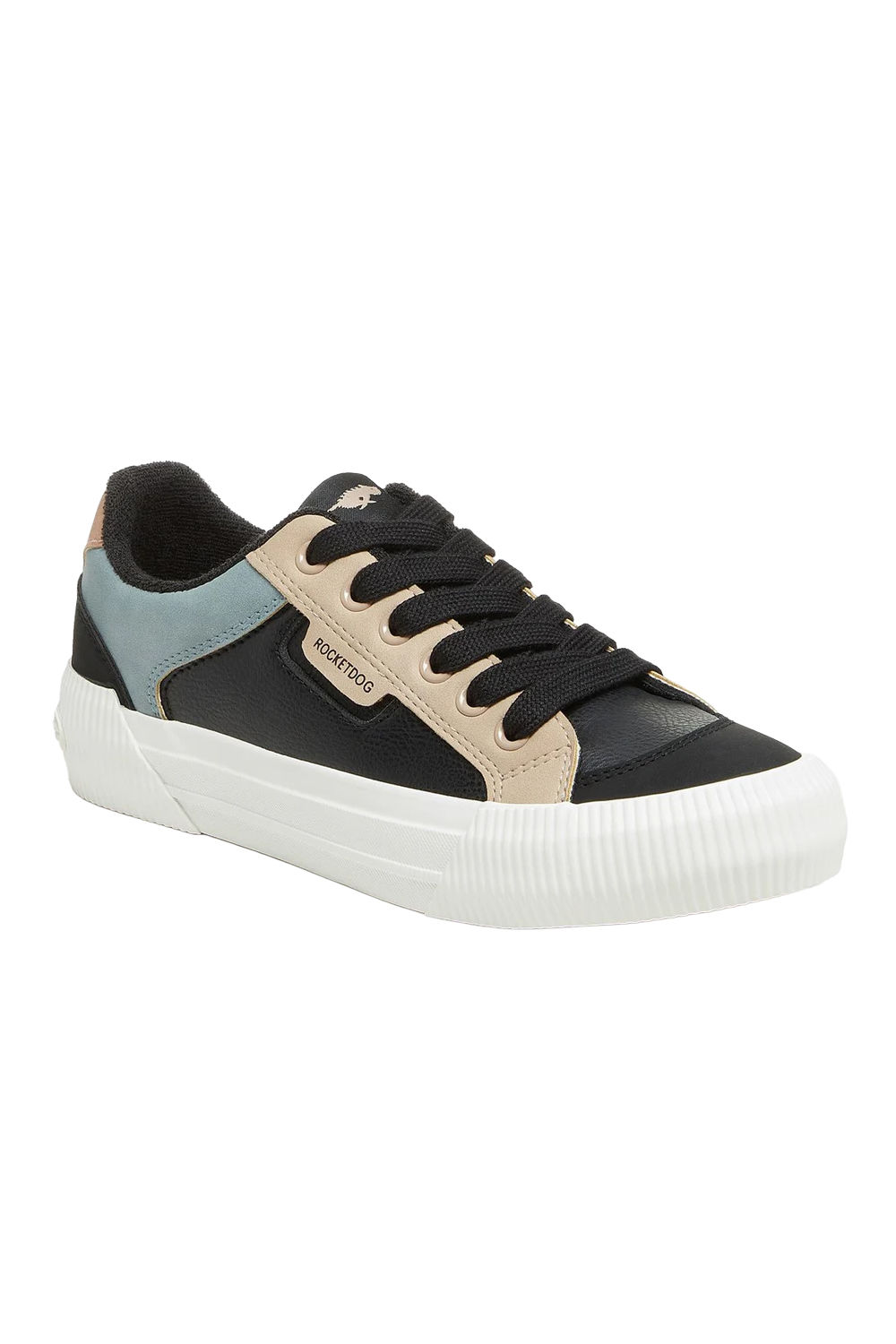 Black Cheery Sporty Colour Block Trainers, Image 1 of 5