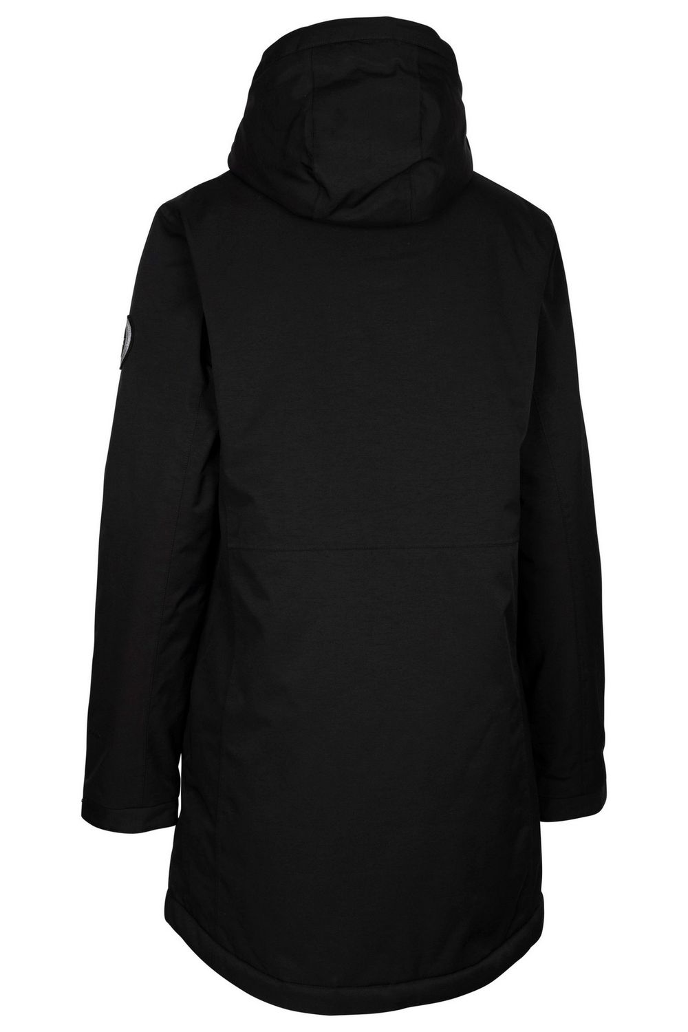 Black Trespass Black Wilma DLX Waterproof Jacket, Image 2 of 4