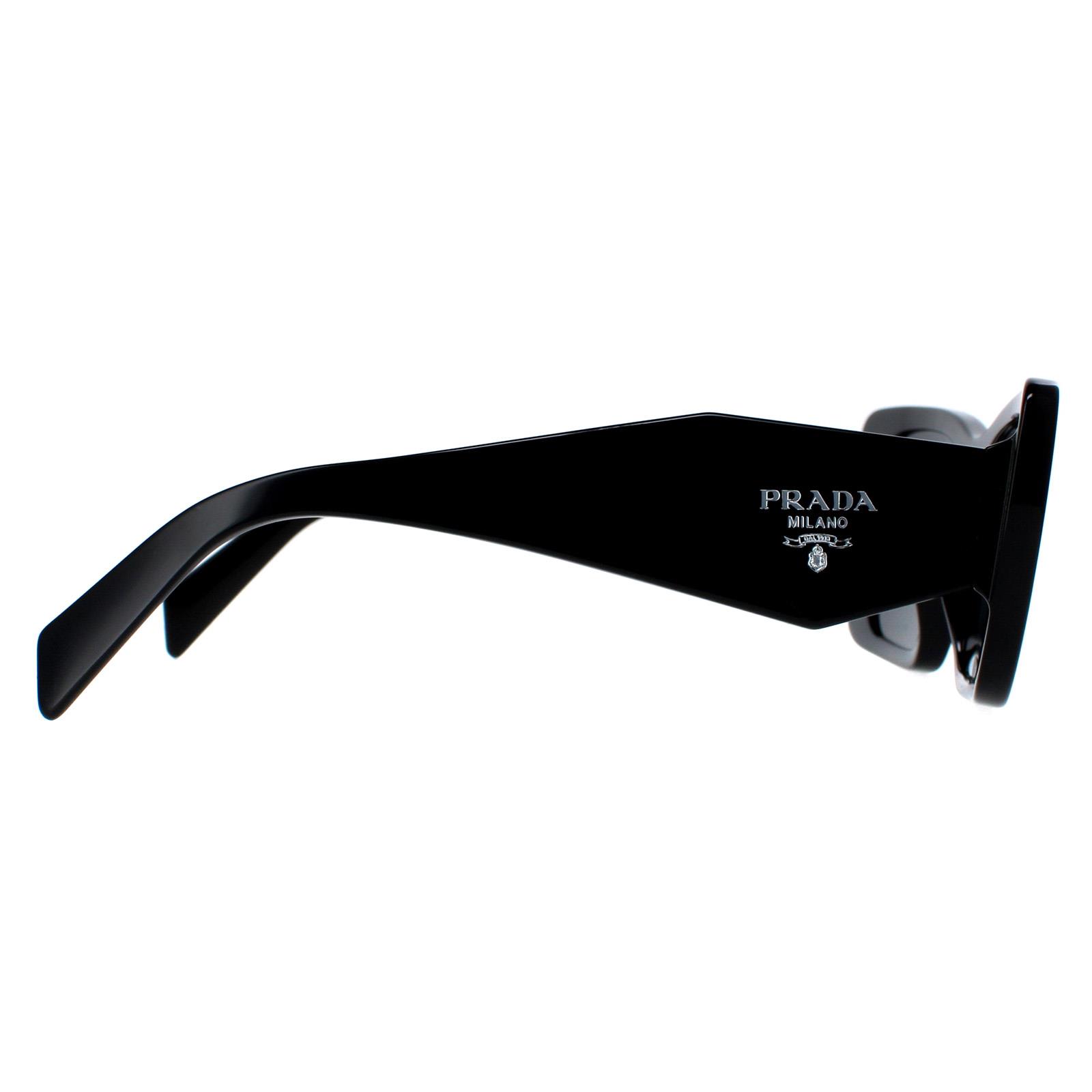 Black Prada Black Rectangle Black Dark Grey PR08YS, Image 4 of 6