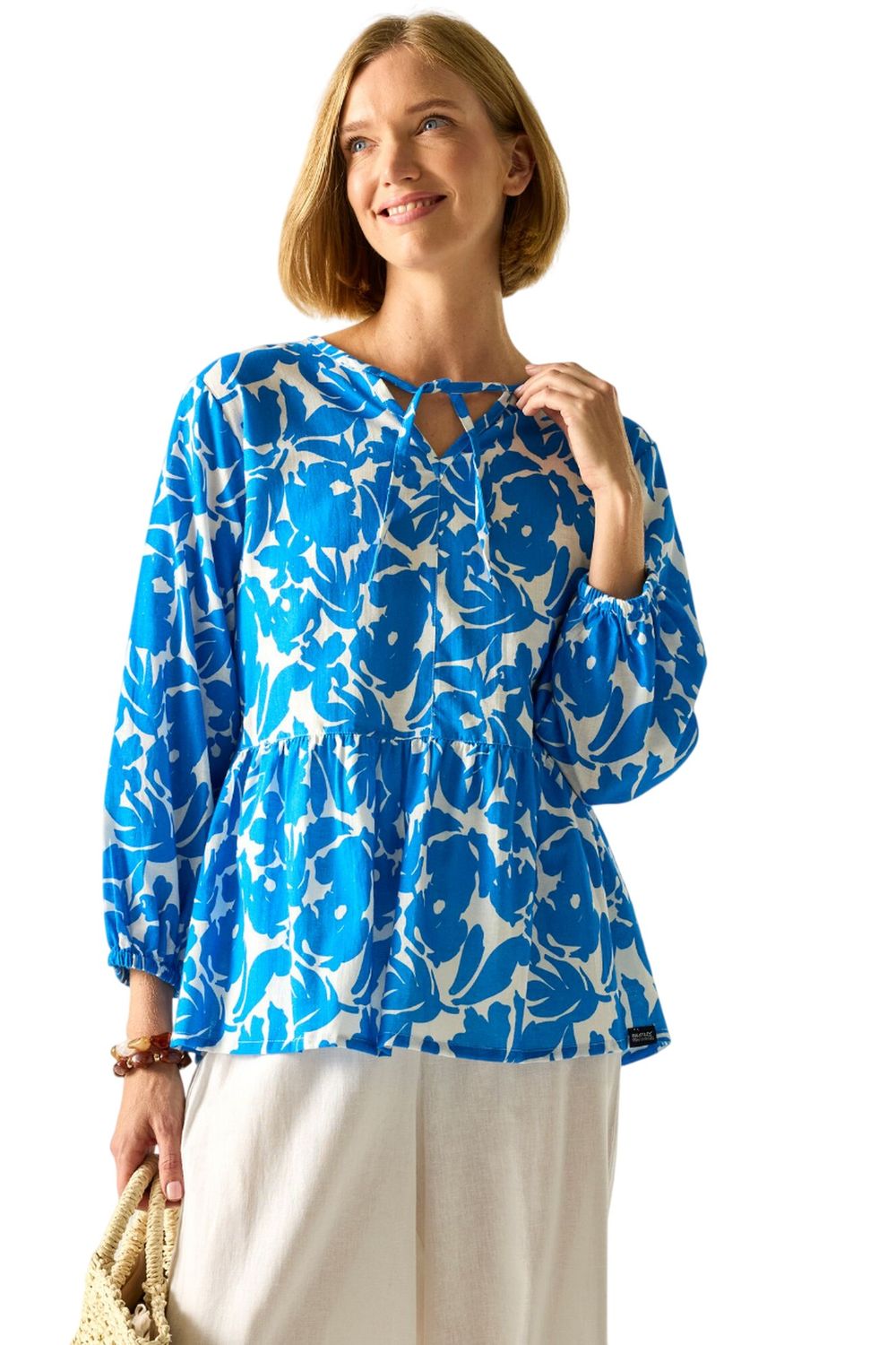 Blue Primden Fleur Bloom Shirt, Image 1 of 4
