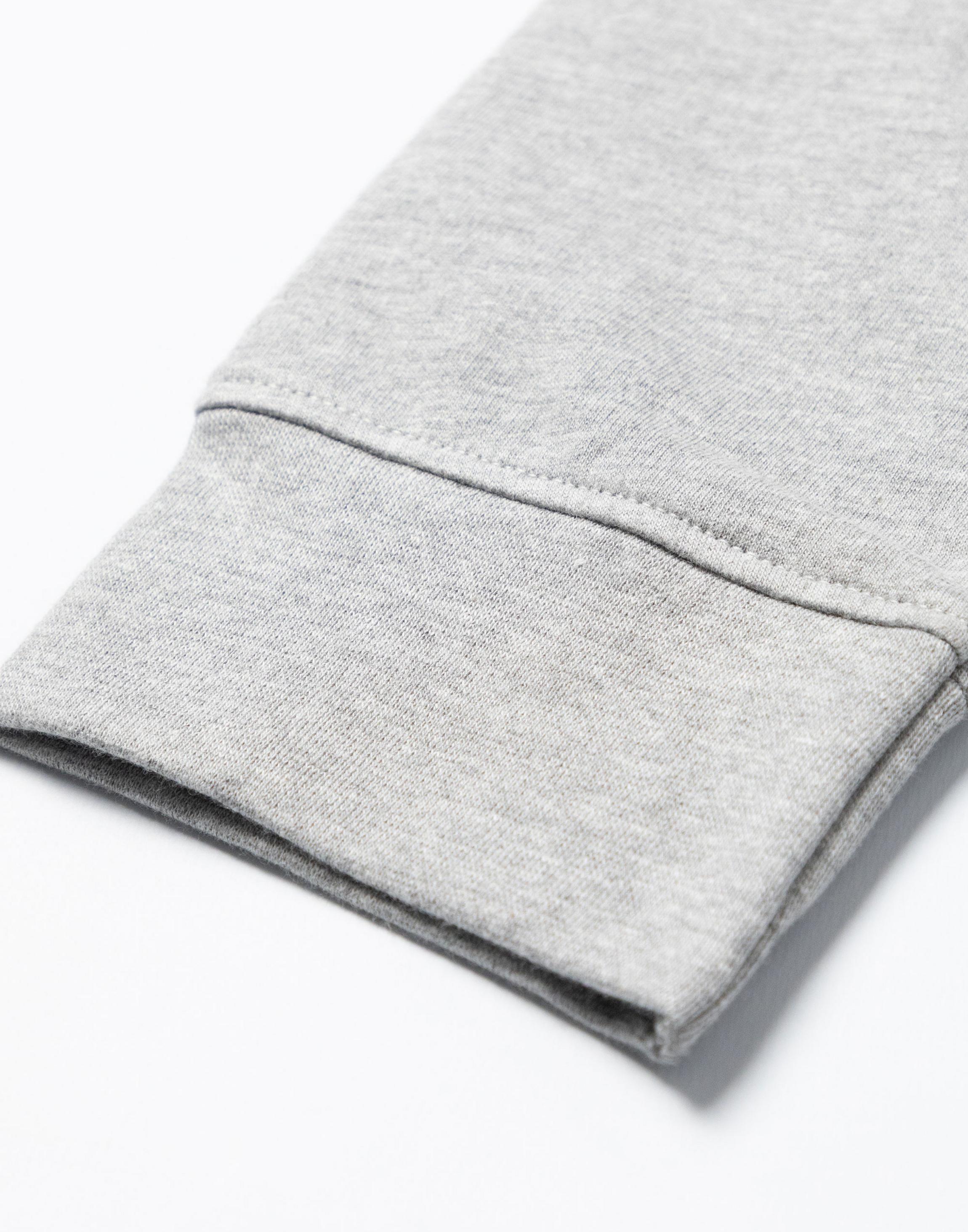 Grey Top Gear Logo Zip Up Hoodie, Image 5 of 6
