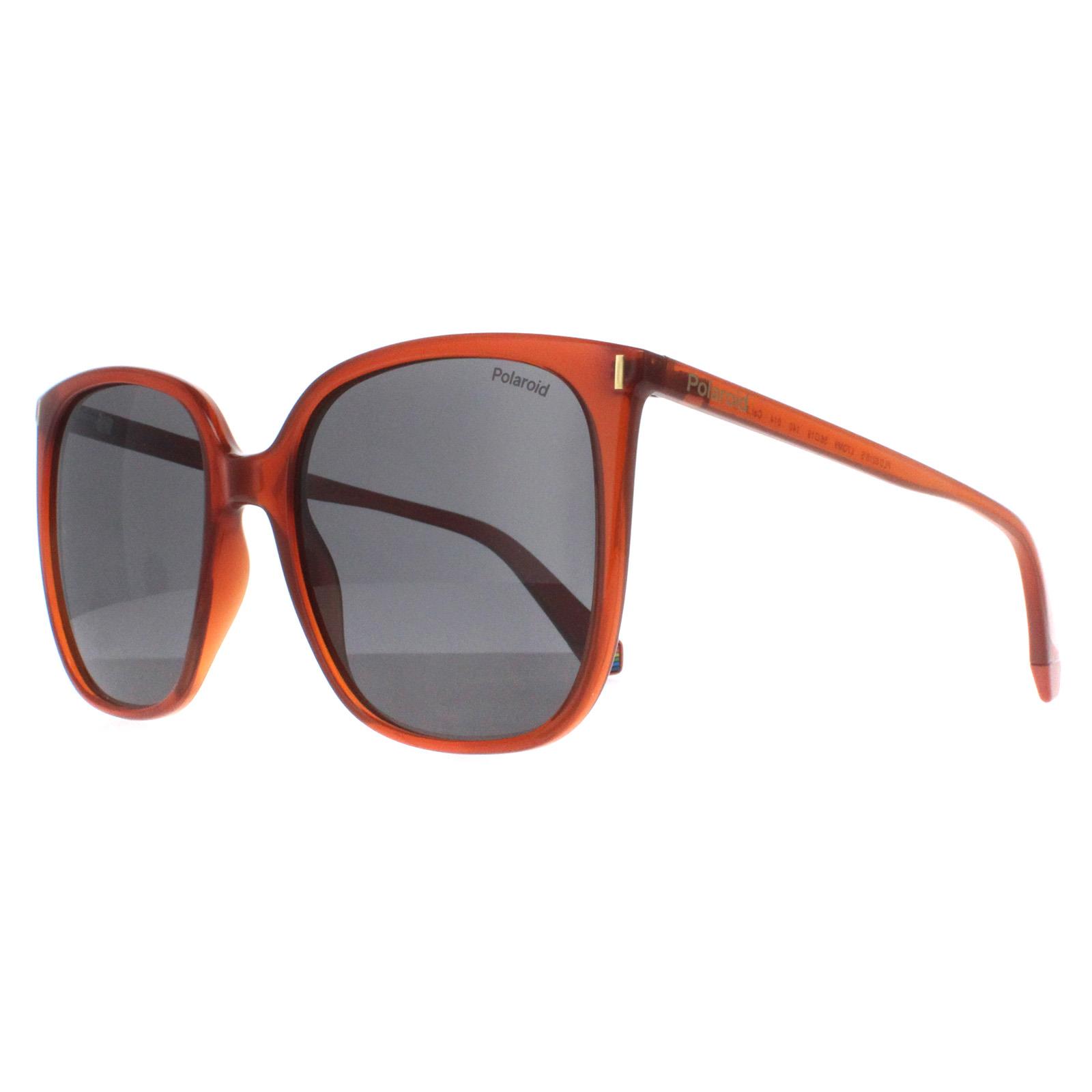 Orange Polaroid Orange Square Orange Grey Polarized PLD 6218/S, Image 2 of 4