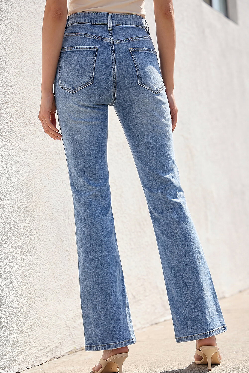 Light Denim Dusk Bootcut Jeans, Image 4 of 4