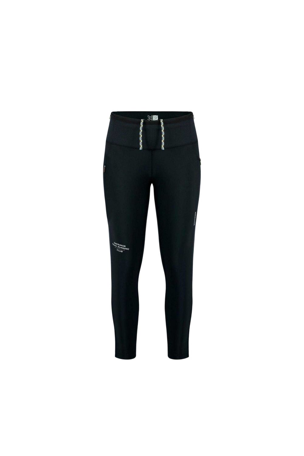 Black Trail Zip Pocket Fitted Leggings