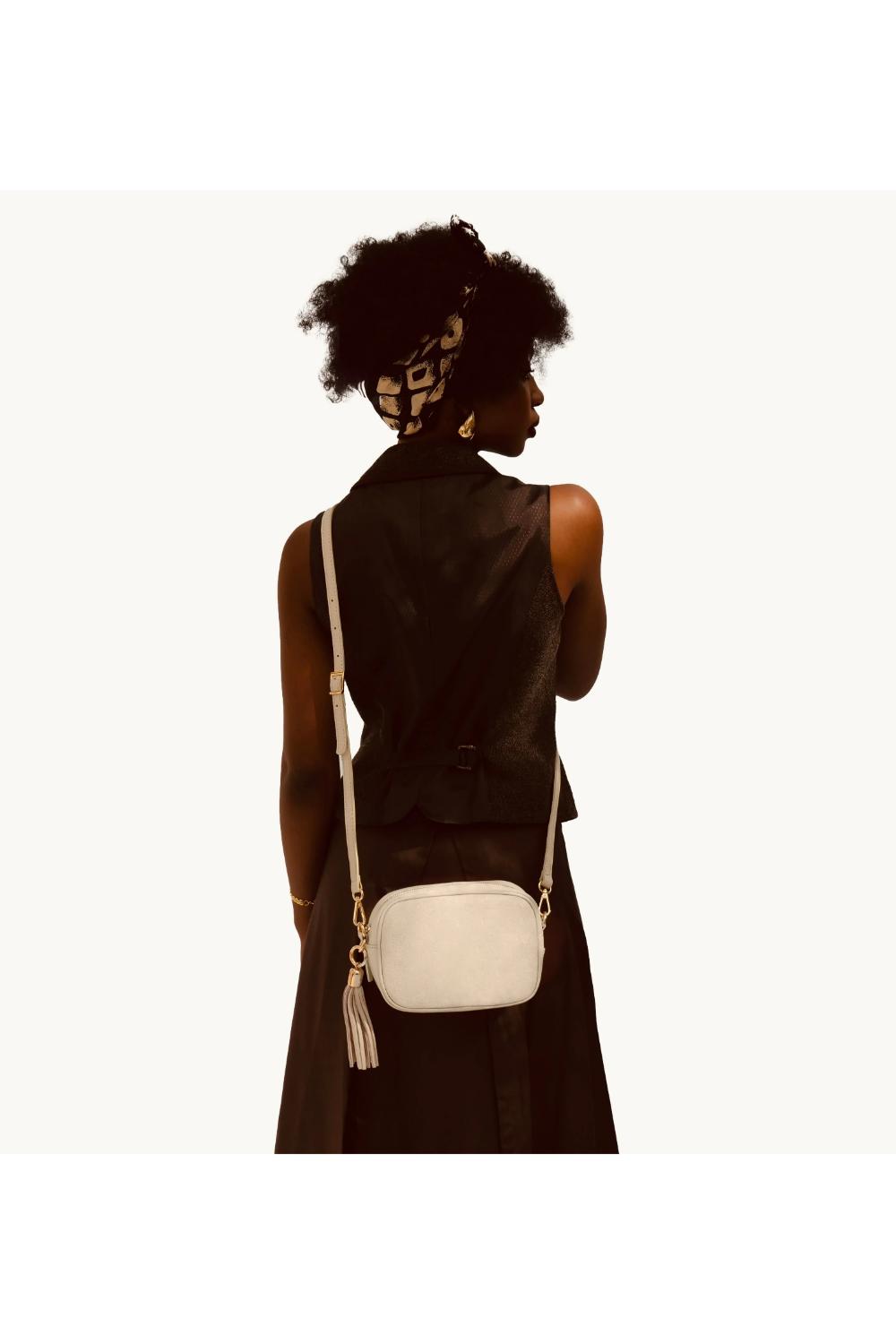 Stone The Tassel Stone Leather Crossbody Bag, Image 2 of 6