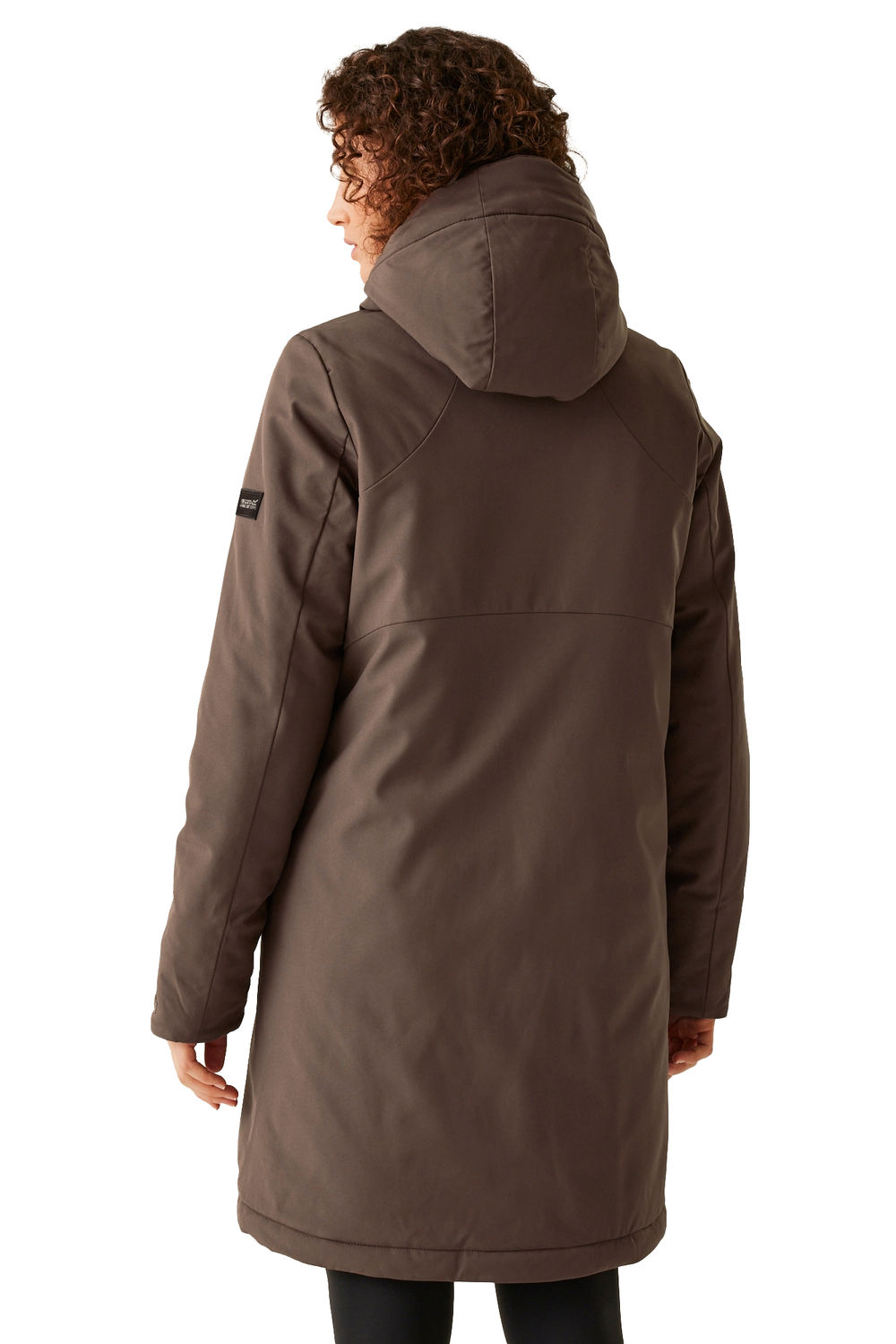Brown Regatta Brown Dallymoore Padded Jacket, Image 3 of 4