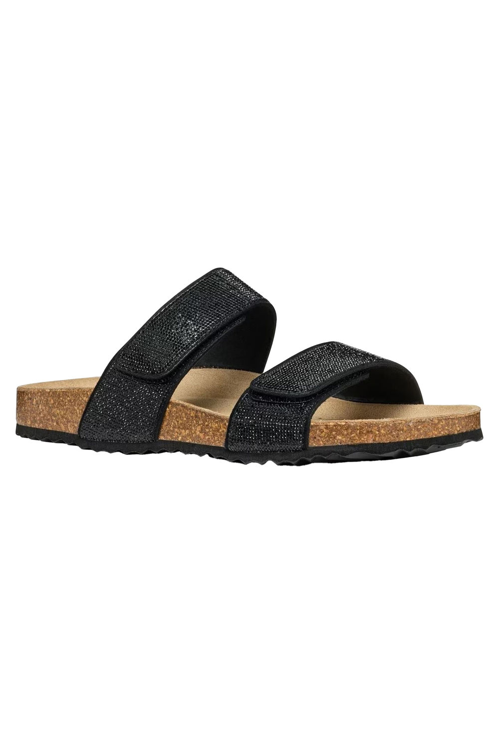 Black D Brionia R Leather Sandals, Image 1 of 4