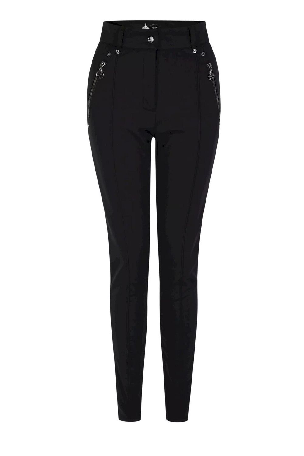 Black Julian Macdonald Regimented Ski Trousers