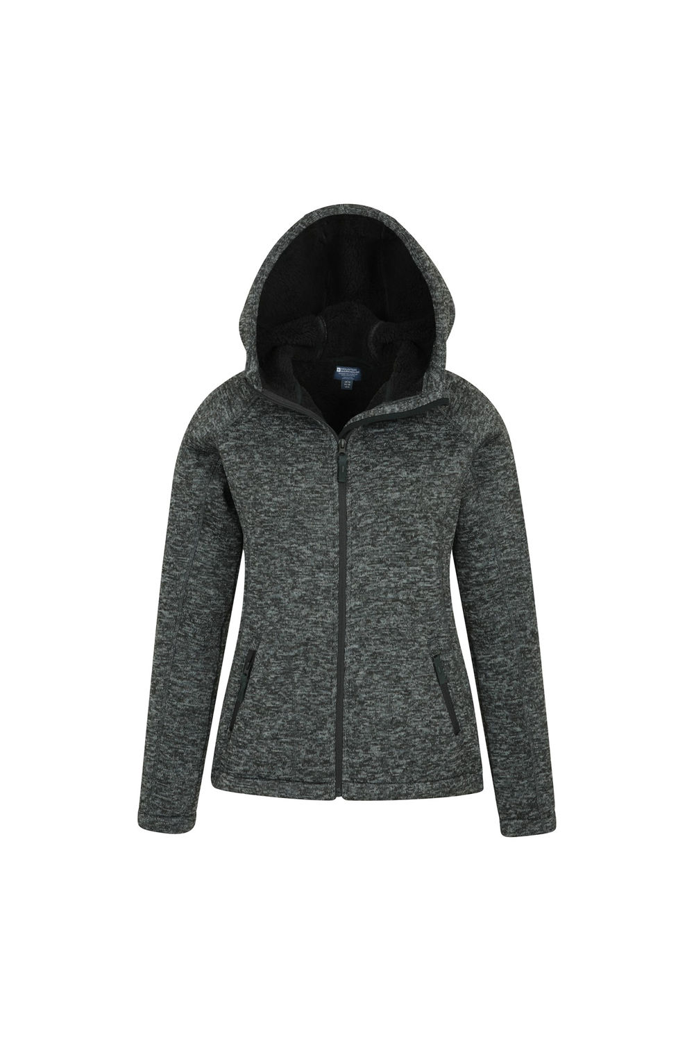 Black Nevis Full Zip Hoodie, Image 6 of 7