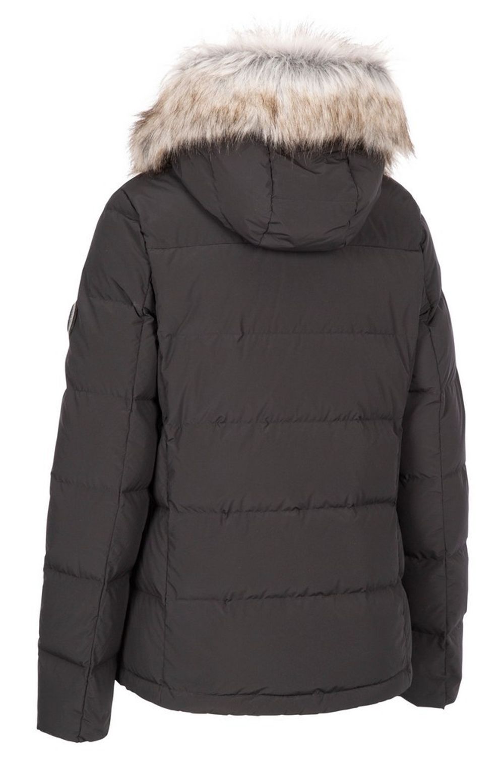 Black Trespass Black Composed DLX Down Jacket, Image 2 of 3