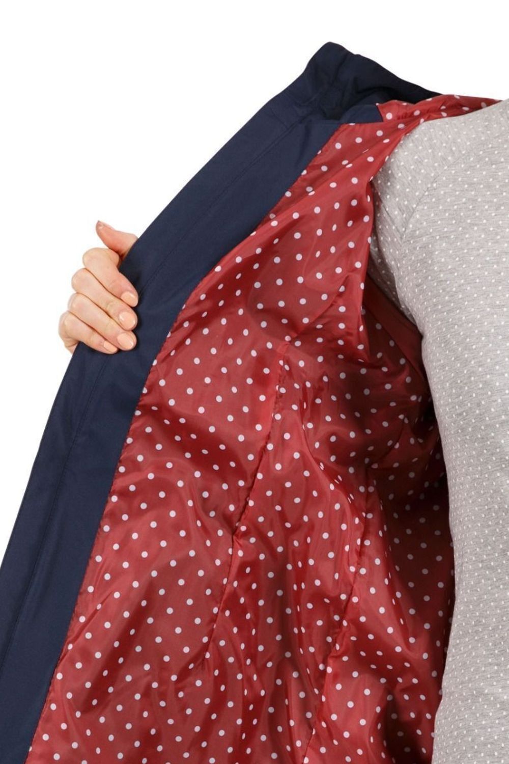 Navy Waterproof Shell Jacket, Image 4 of 8