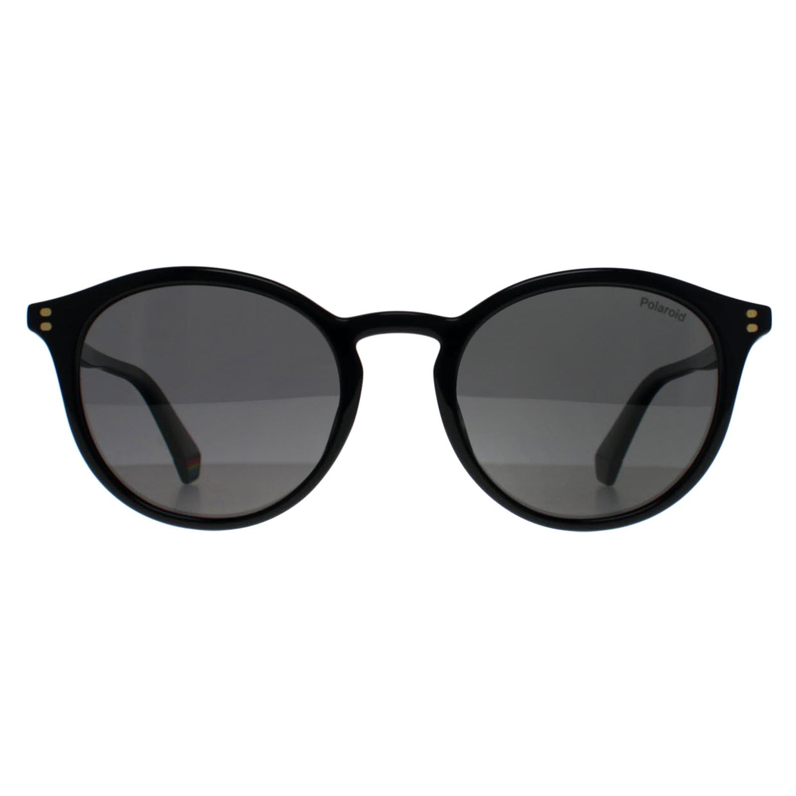 Black Round Black Grey Polarized PLD 6233/S, Image 1 of 3