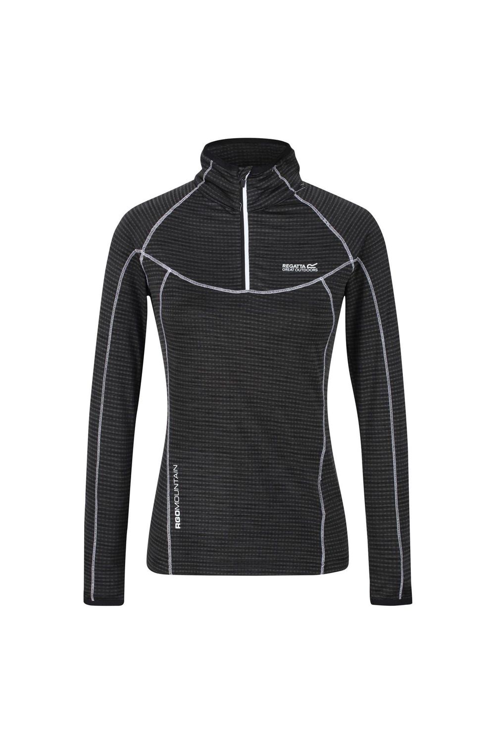 Black Yonder Raglan Long Sleeved Sweatshirt