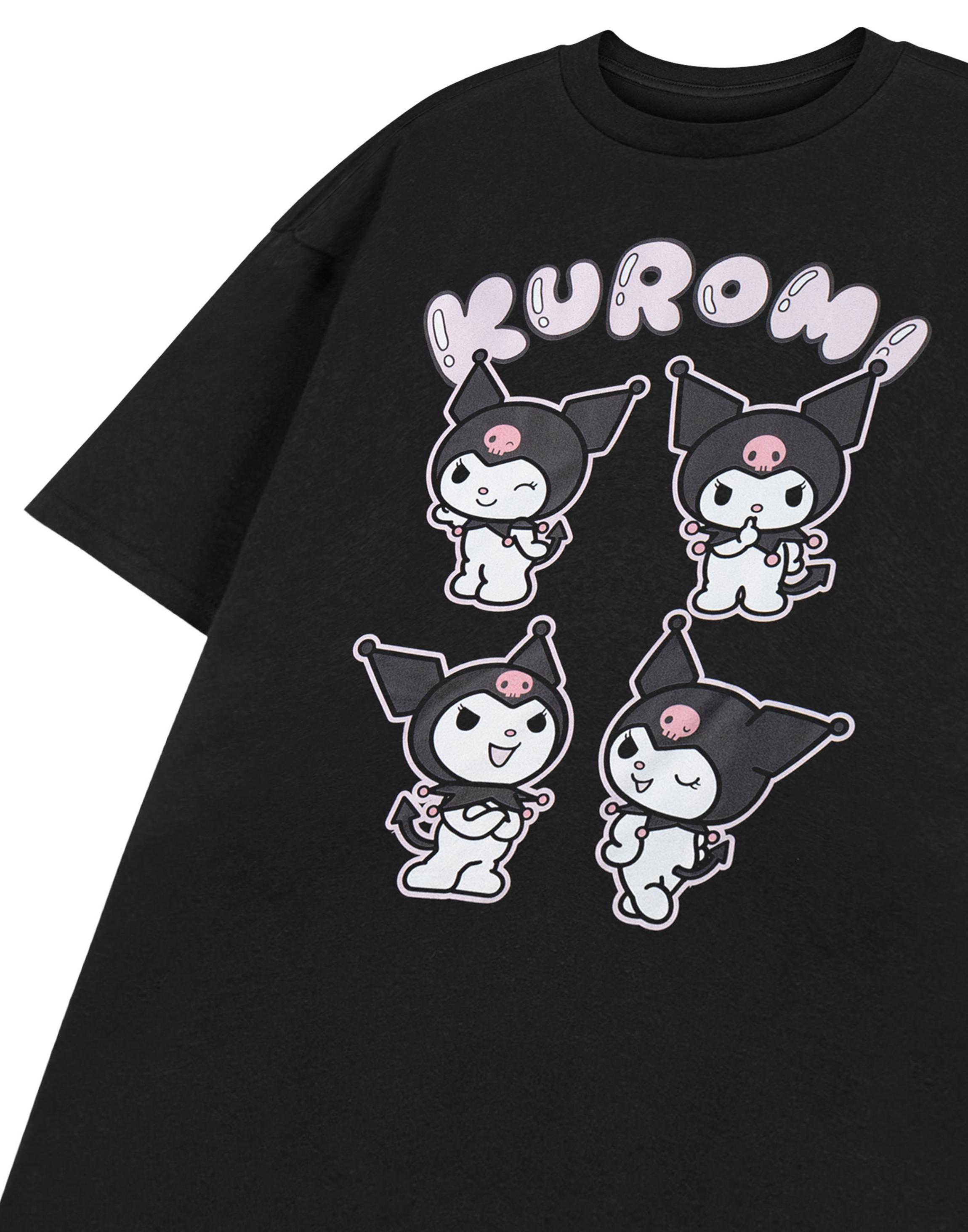 Black Hello Kitty Kuromi XXX-Large T-Shirt, Image 5 of 6