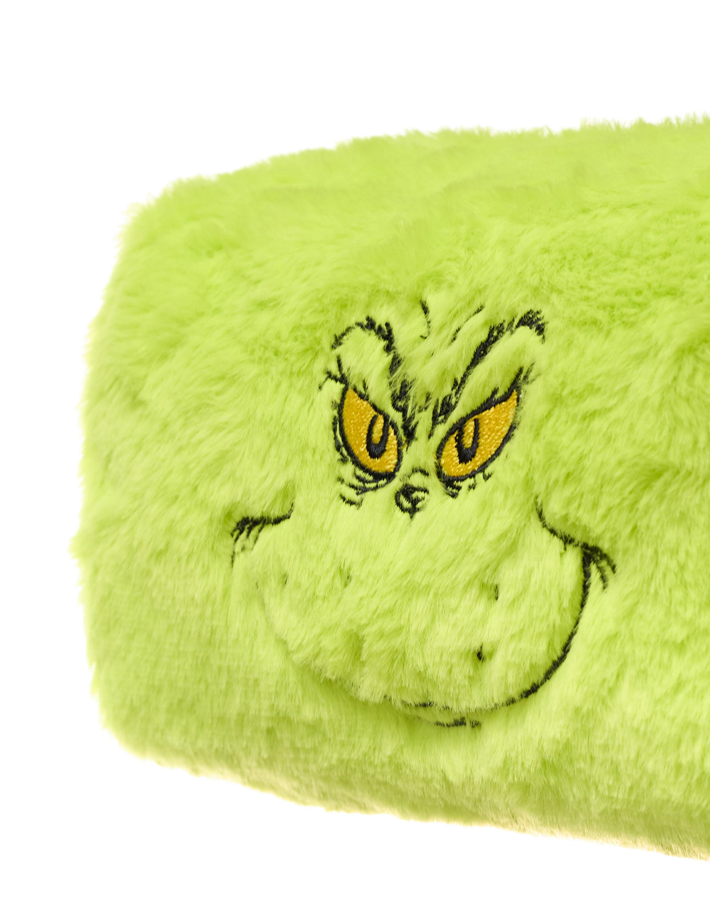 Green The Grinch Character Face One Makeup Bag, Image 6 of 6