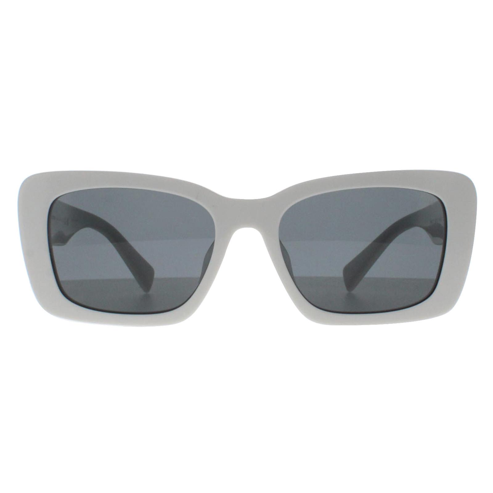 White Miu Miu White Rectangle White Dark Grey MU07YS, Image 1 of 5