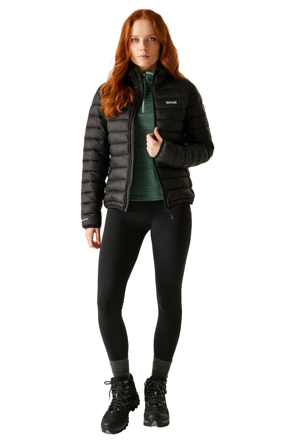Black Regatta Black Marizion Quilted Jacket, Image 5 of 5