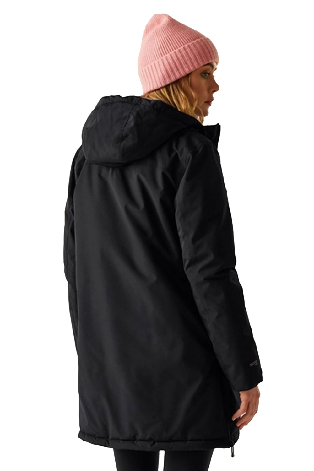 Black Gwynn Insulated Waterproof Jacket, Image 5 of 6