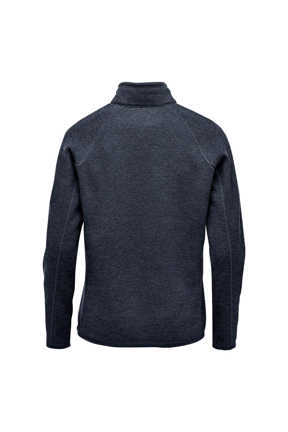 Navy Avalante Heather Quarter Zip Fleece Top, Image 2 of 4