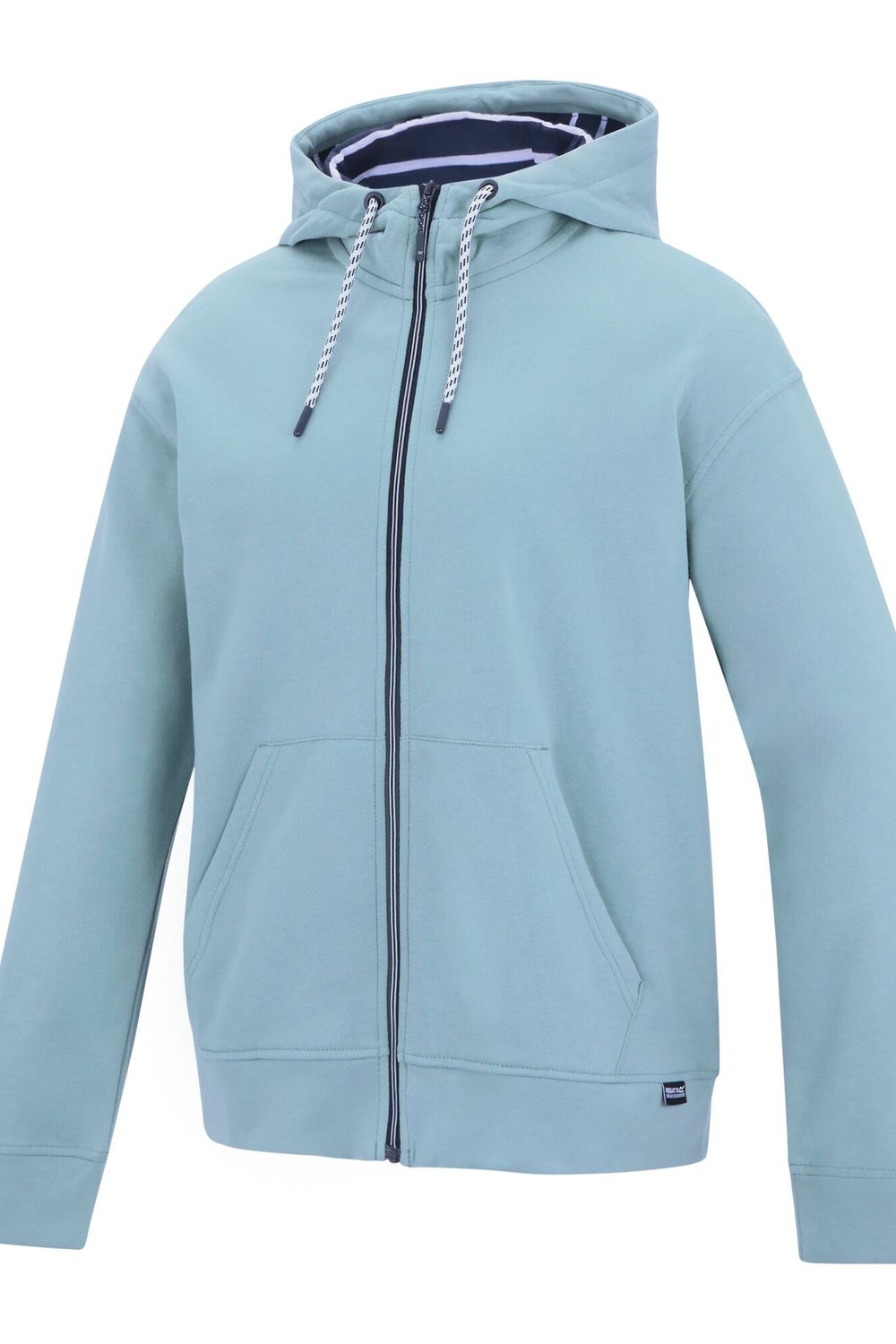 Sky Blue Bayletta Full Zip Hoodie, Image 3 of 5