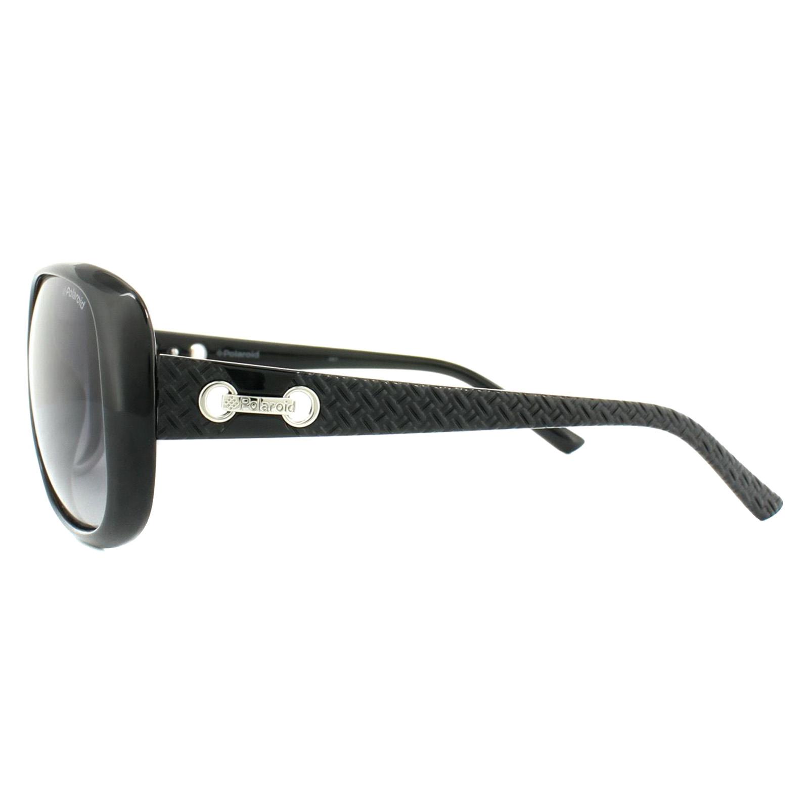 Black Fashion Black Grey Gradient Polarized Sunglasses, Image 3 of 4