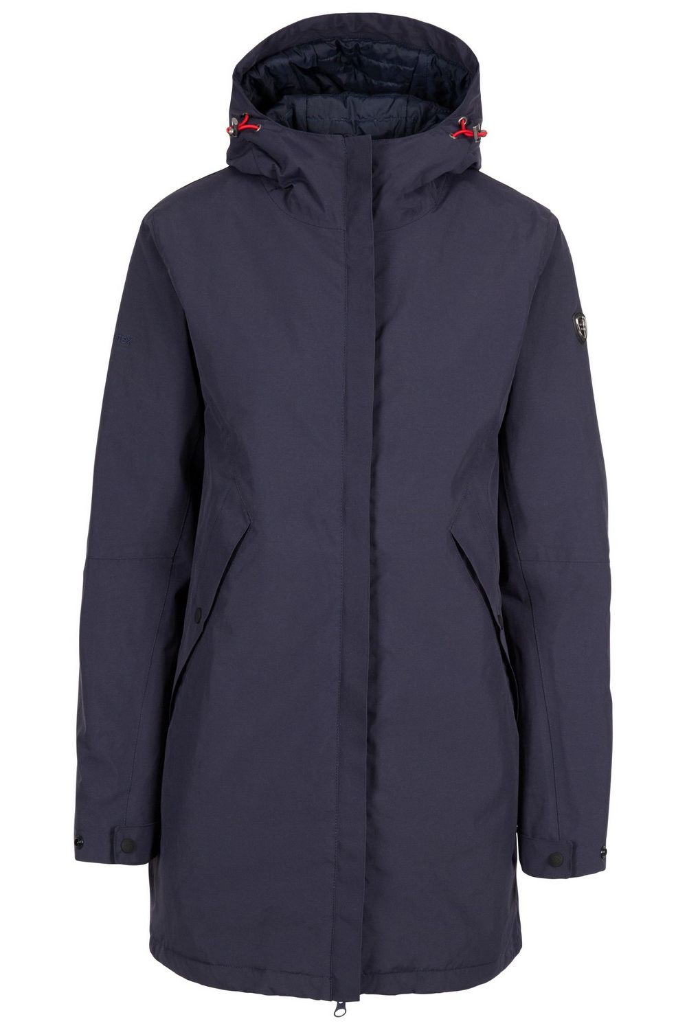 Navy Trespass Navy Overcast TP75 Waterproof Jacket, Image 1 of 3