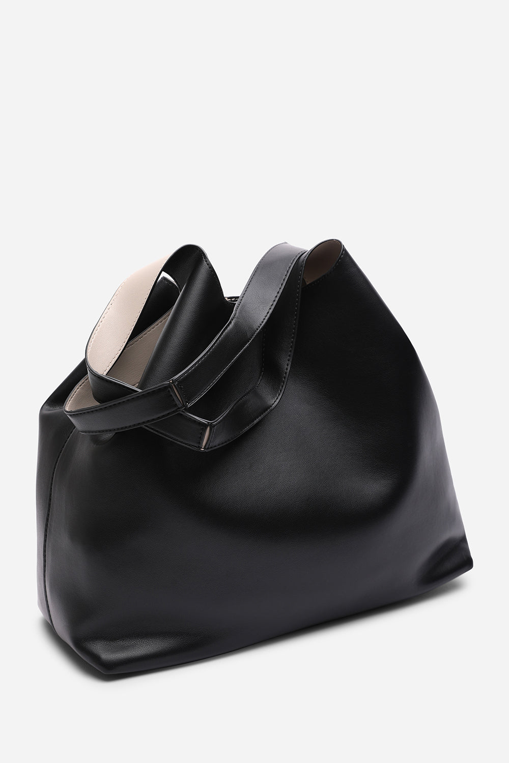 Black Where's That From Black Citron Shoulder Tote Bag, Image 6 of 8
