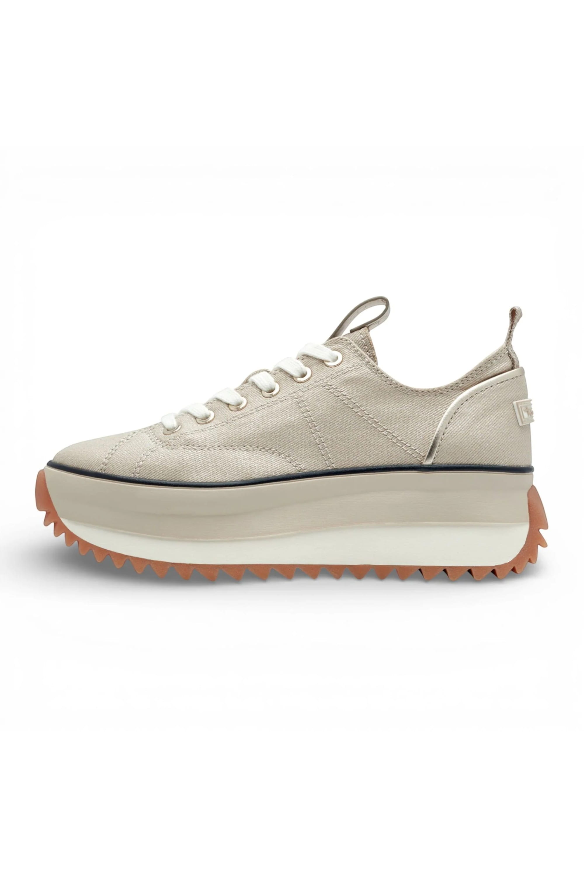 Gold Tamaris Gold Tamaris Beige Platform Lace Sneakers, Image 8 of 8
