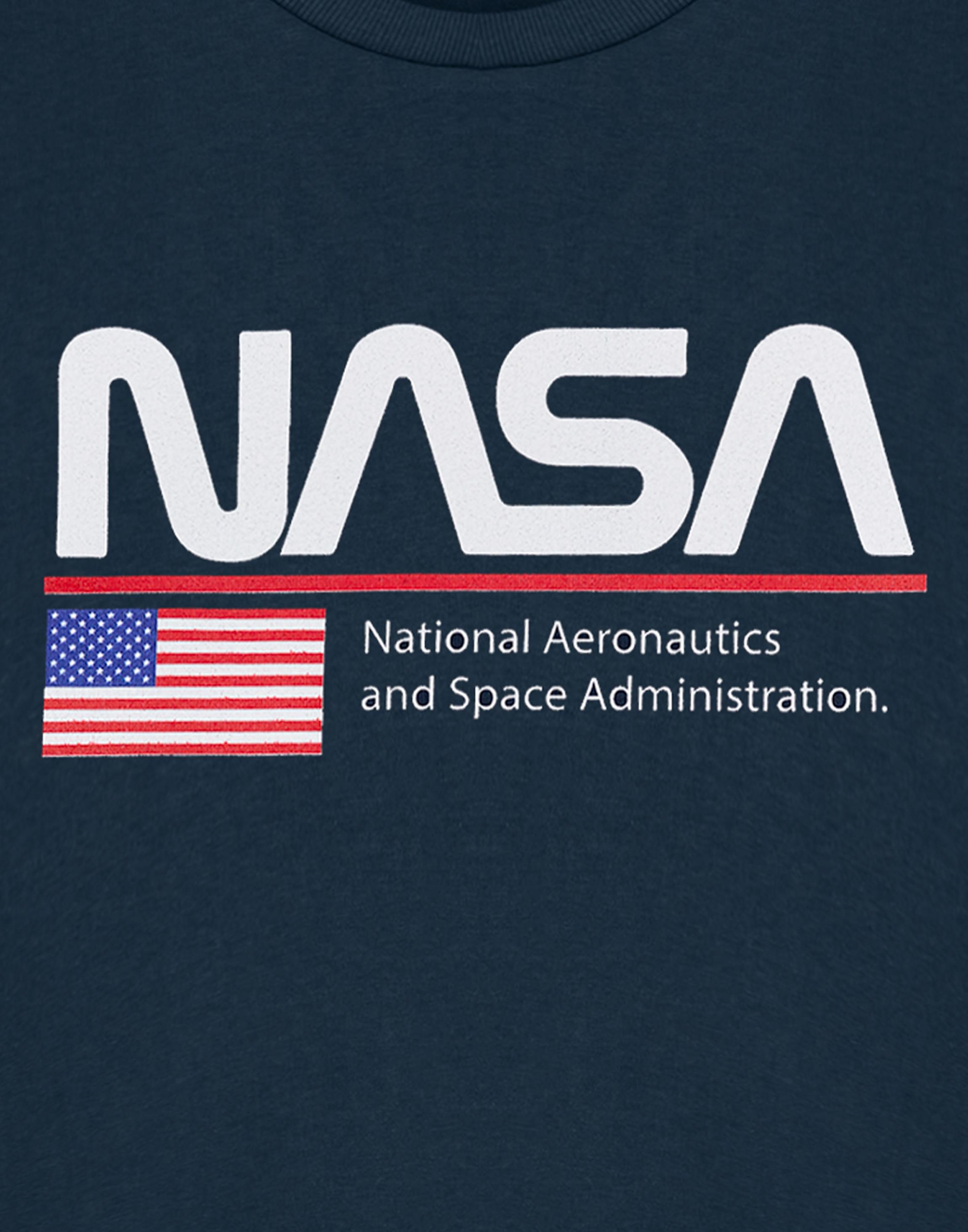 Navy NASA Space T-Shirt, Image 6 of 6