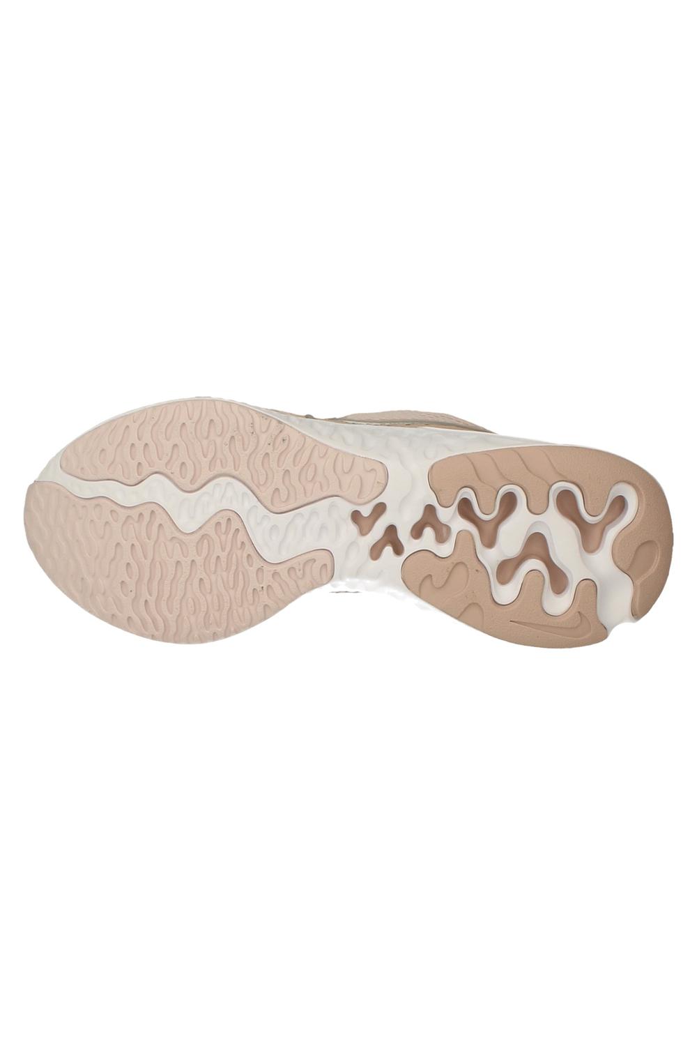 Beige Nike Womens Renew Run Running Trainers, Image 6 of 6