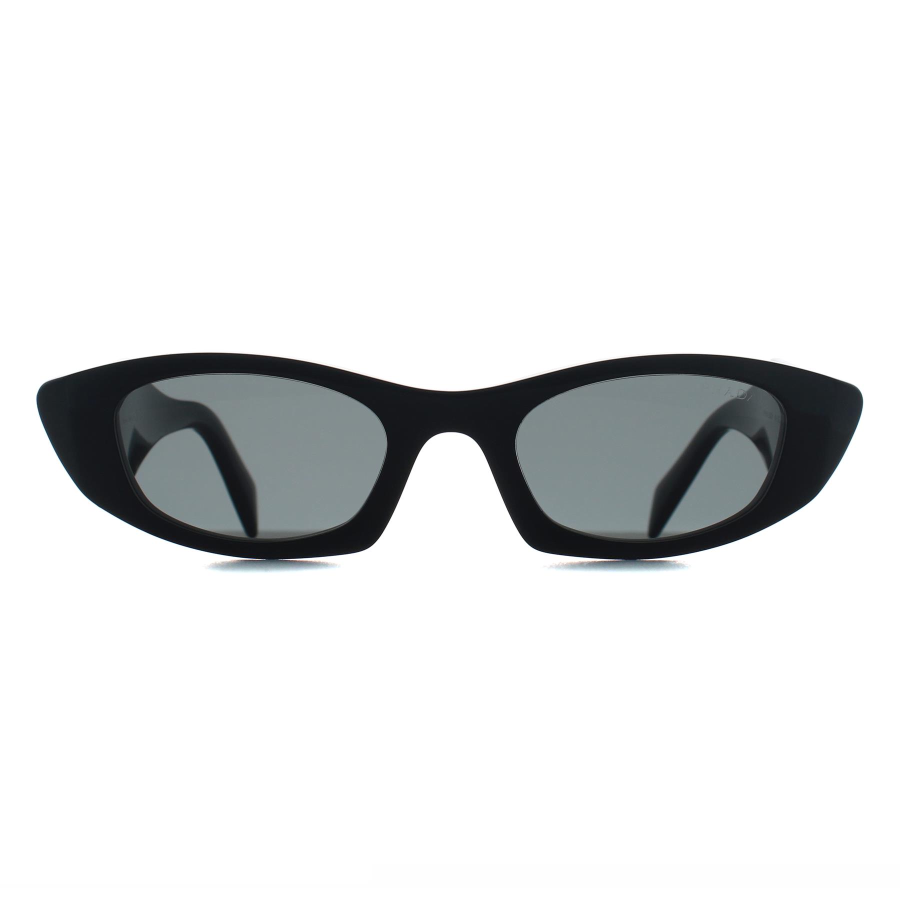 Black Prada Black Oval Black Dark Grey PRB16S, Image 1 of 3