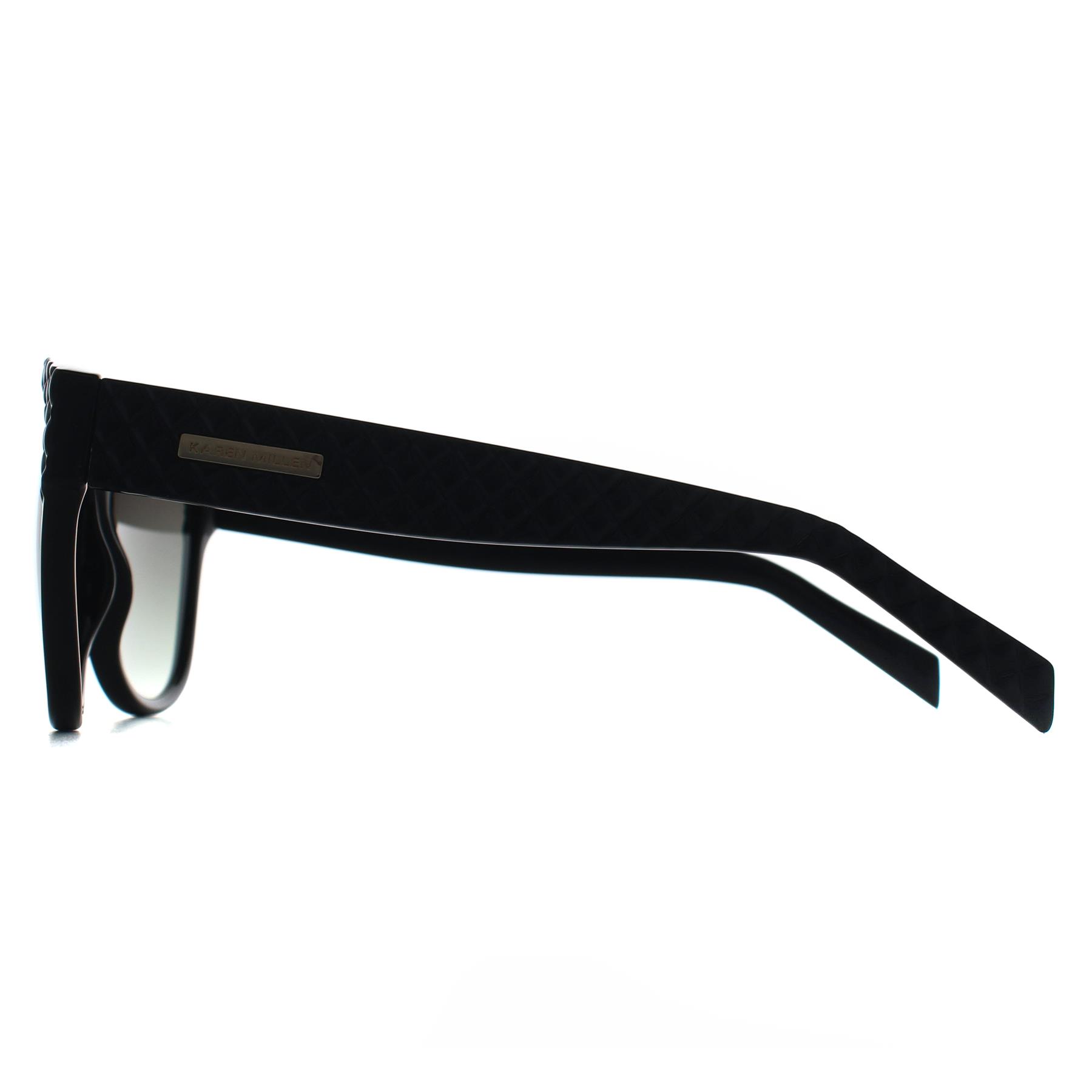 Black Karen Millen Black Cat Eye Black Grey Gradient KM5058, Image 3 of 3