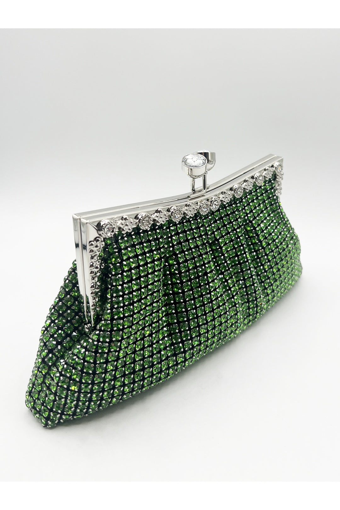 Green Green Crystal Clutch Bag, Image 3 of 4