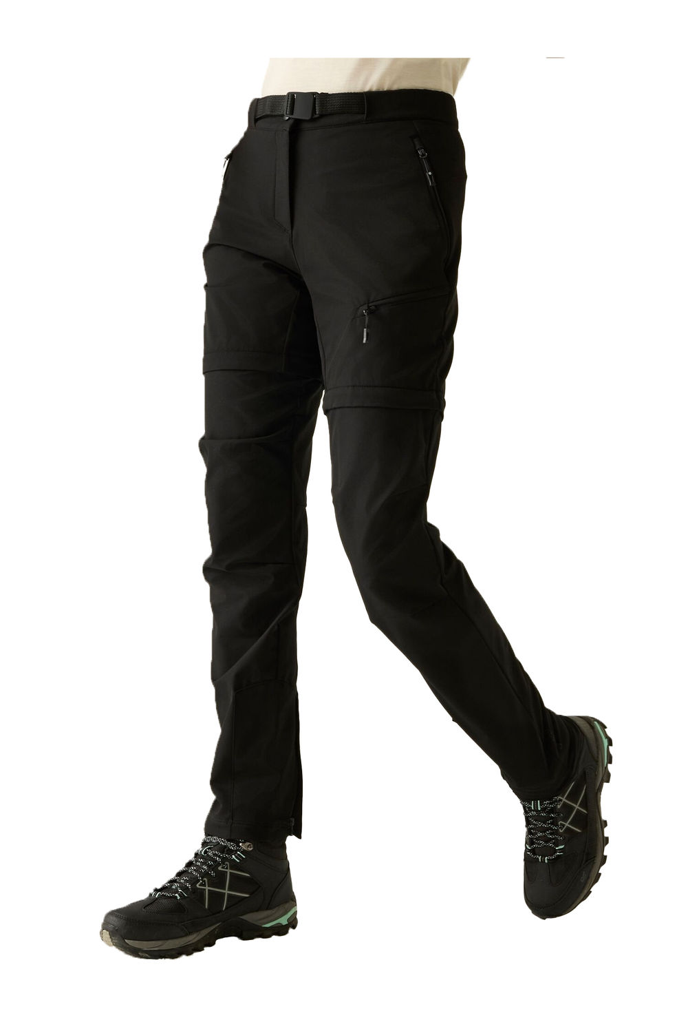 Black Dare 2B Black Melodic Pro ZipOff Trousers, Image 1 of 6