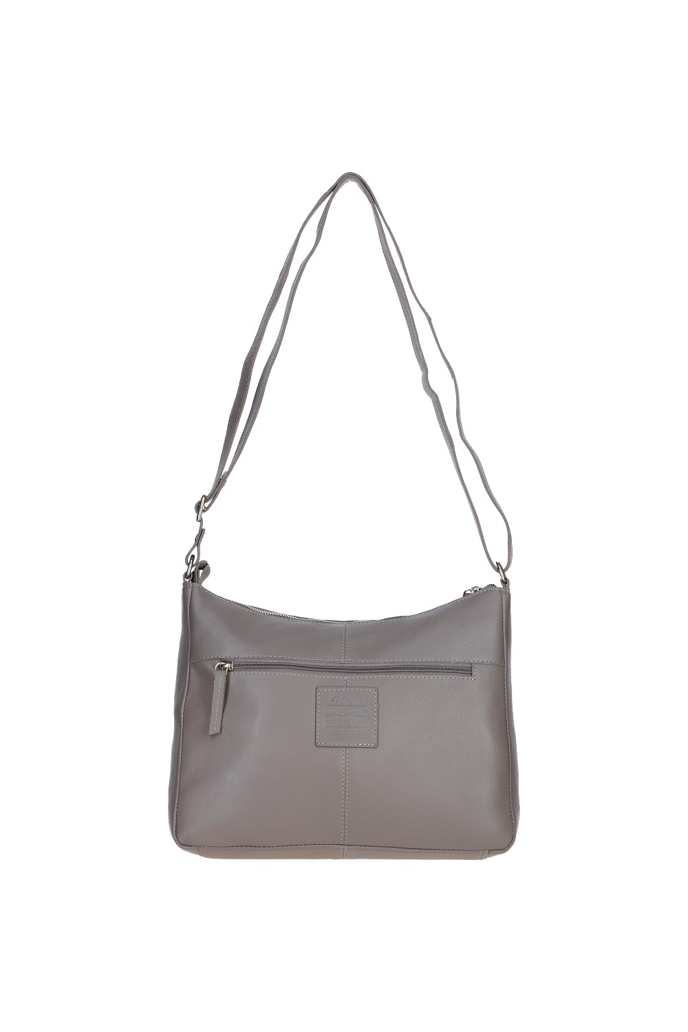 Taupe 'Highgate' Real Leather Shoulder Bag, Image 4 of 4
