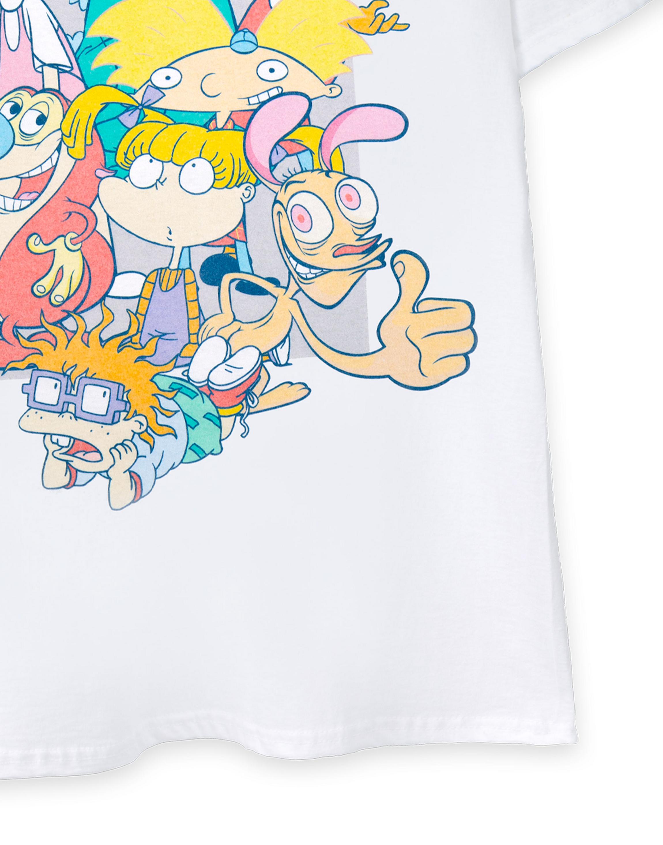 White Nickelodeon Classic T-Shirt, Image 6 of 6