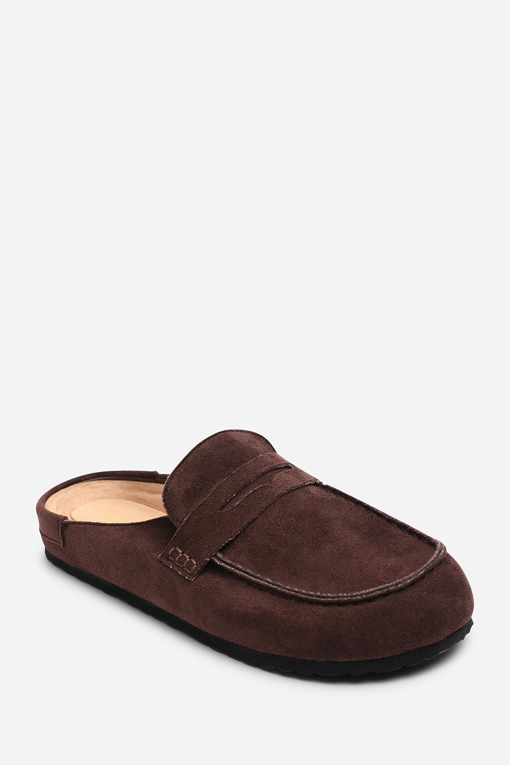 Brown Honeybee Low Back Slip on Mule, Image 3 of 6
