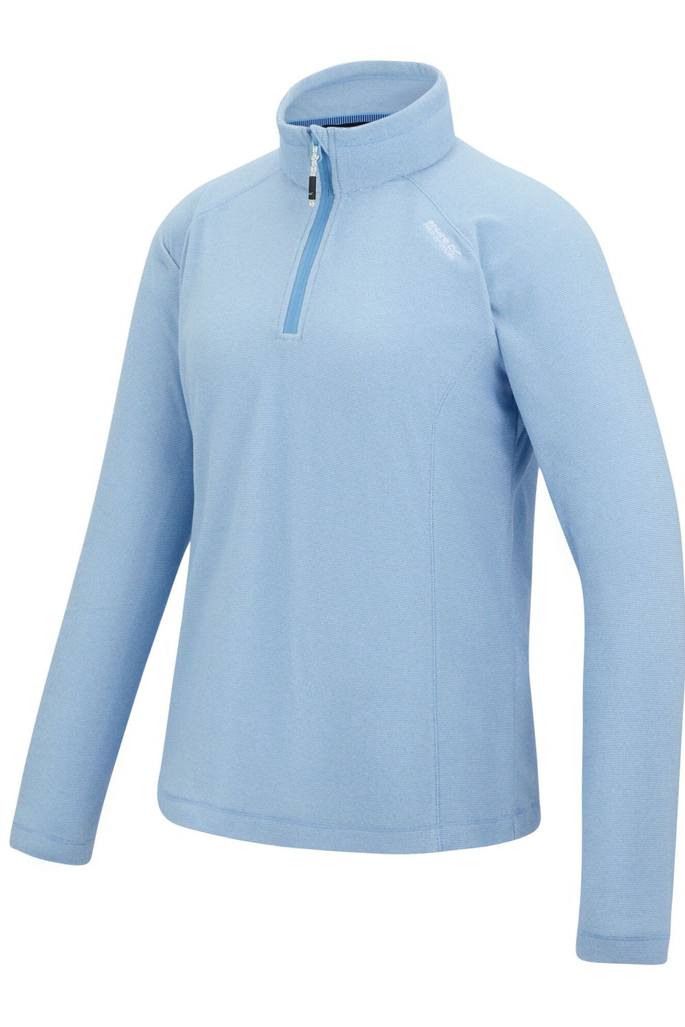 Light Denim Great Outdoors Montes Half Zip Fleece Top, Image 3 of 4