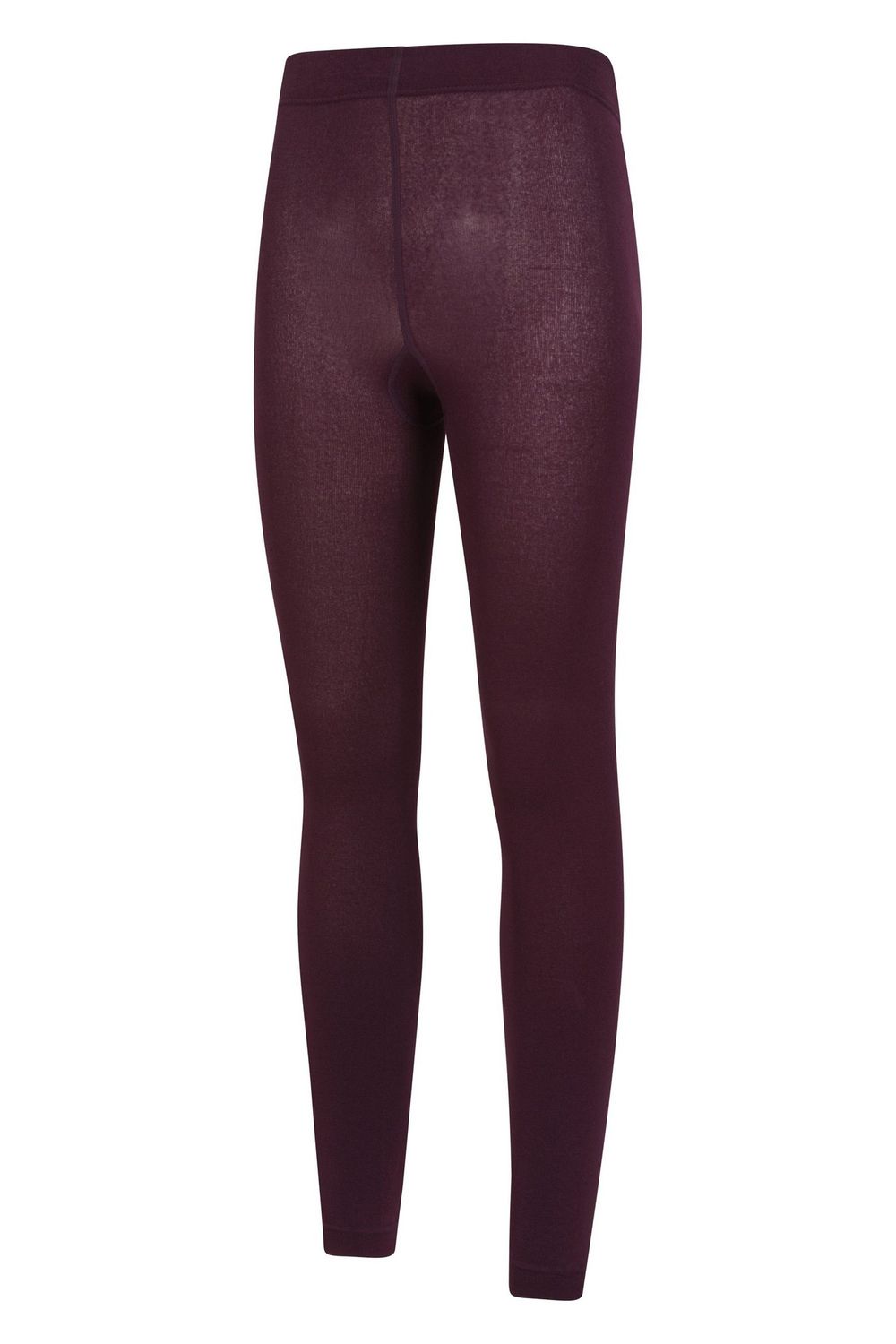 Burgundy Brushed Isotherm Leggings, Image 3 of 4