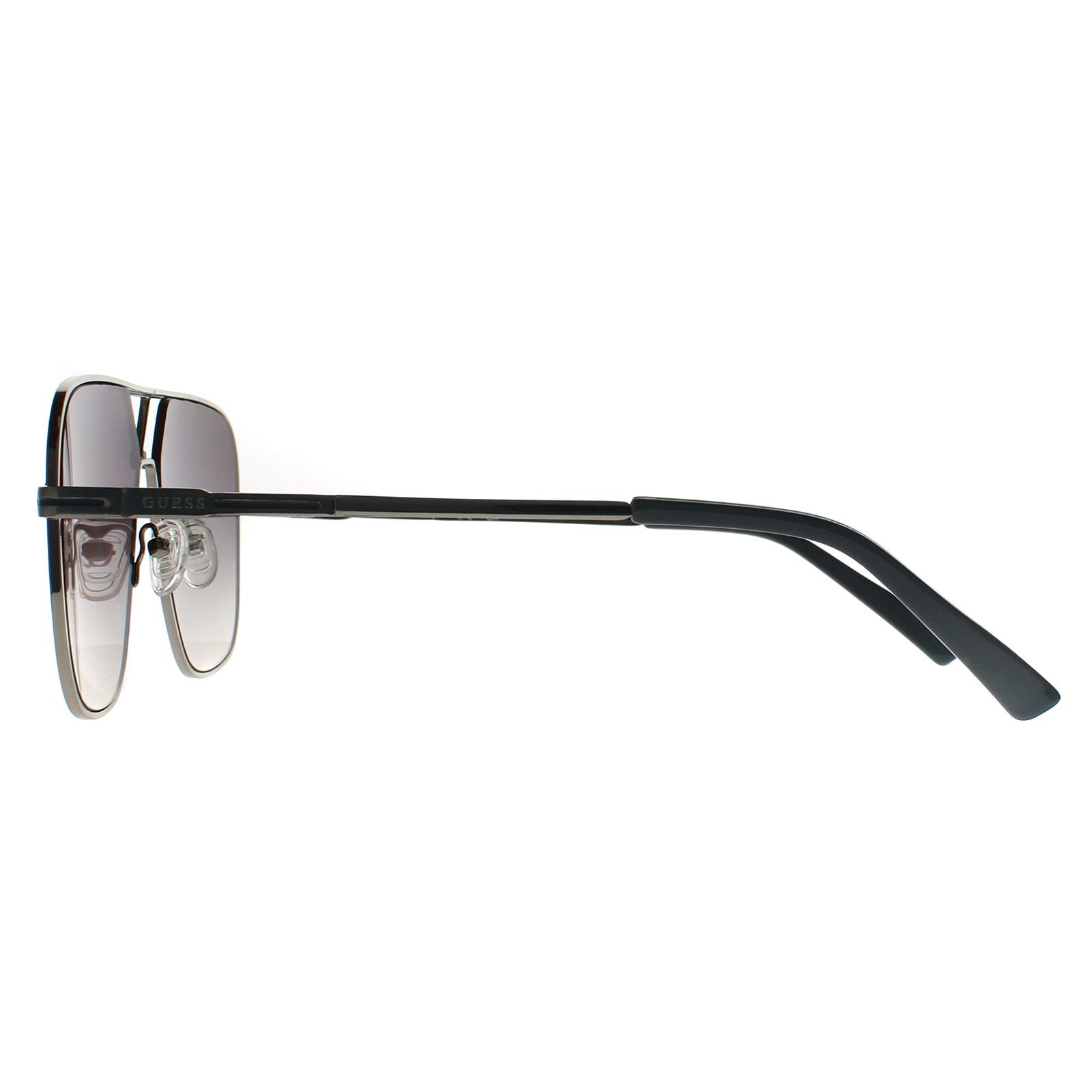 Grey Aviator Shiny Light Nickeltin Smoke Grey Gradient GO00066, Image 3 of 3