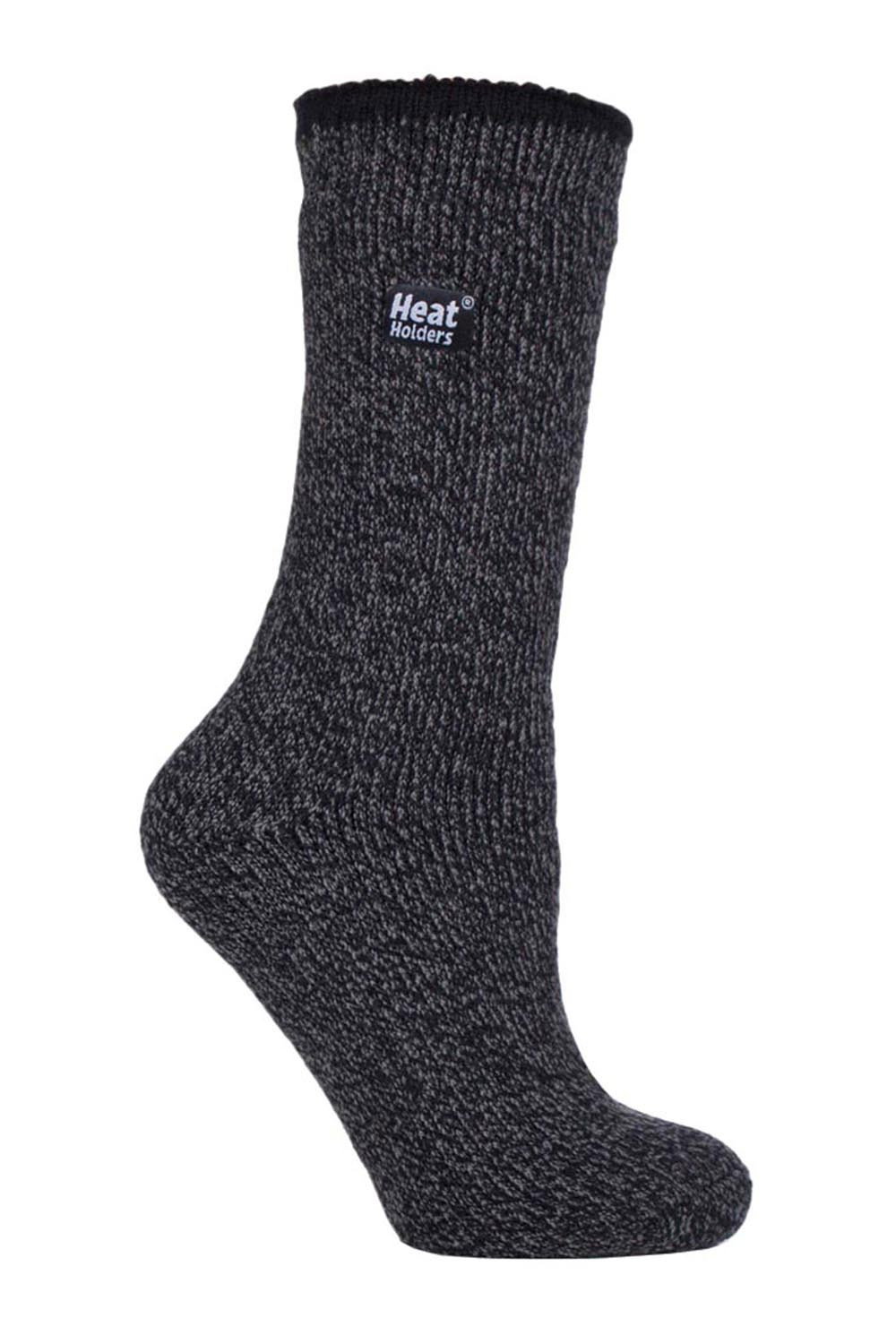 Black Knee High Merino Wool Socks, Image 1 of 5