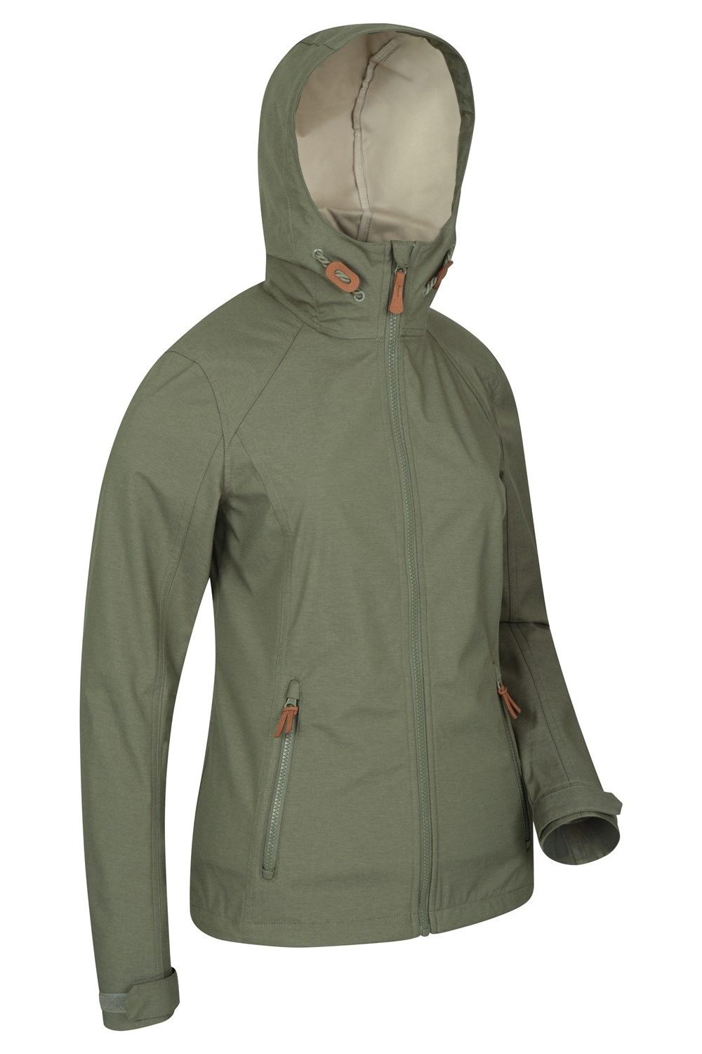 Khaki Iona Soft Shell Jacket, Image 7 of 8