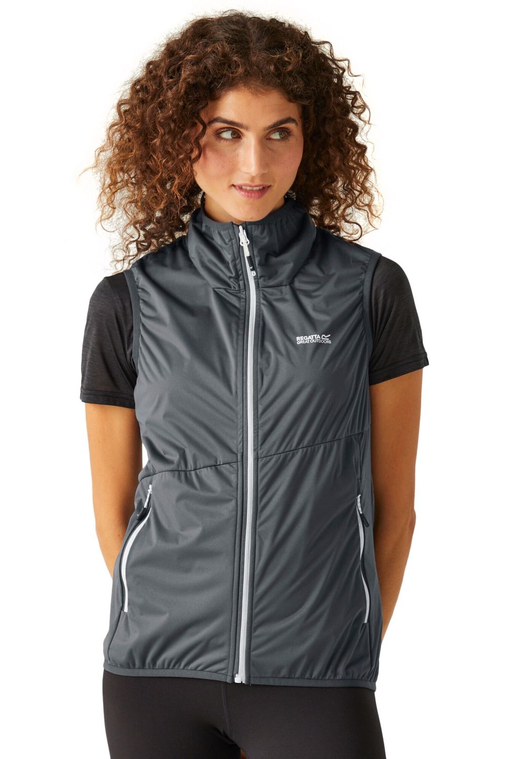 Grey Regatta Grey Body Warmer, Image 4 of 4