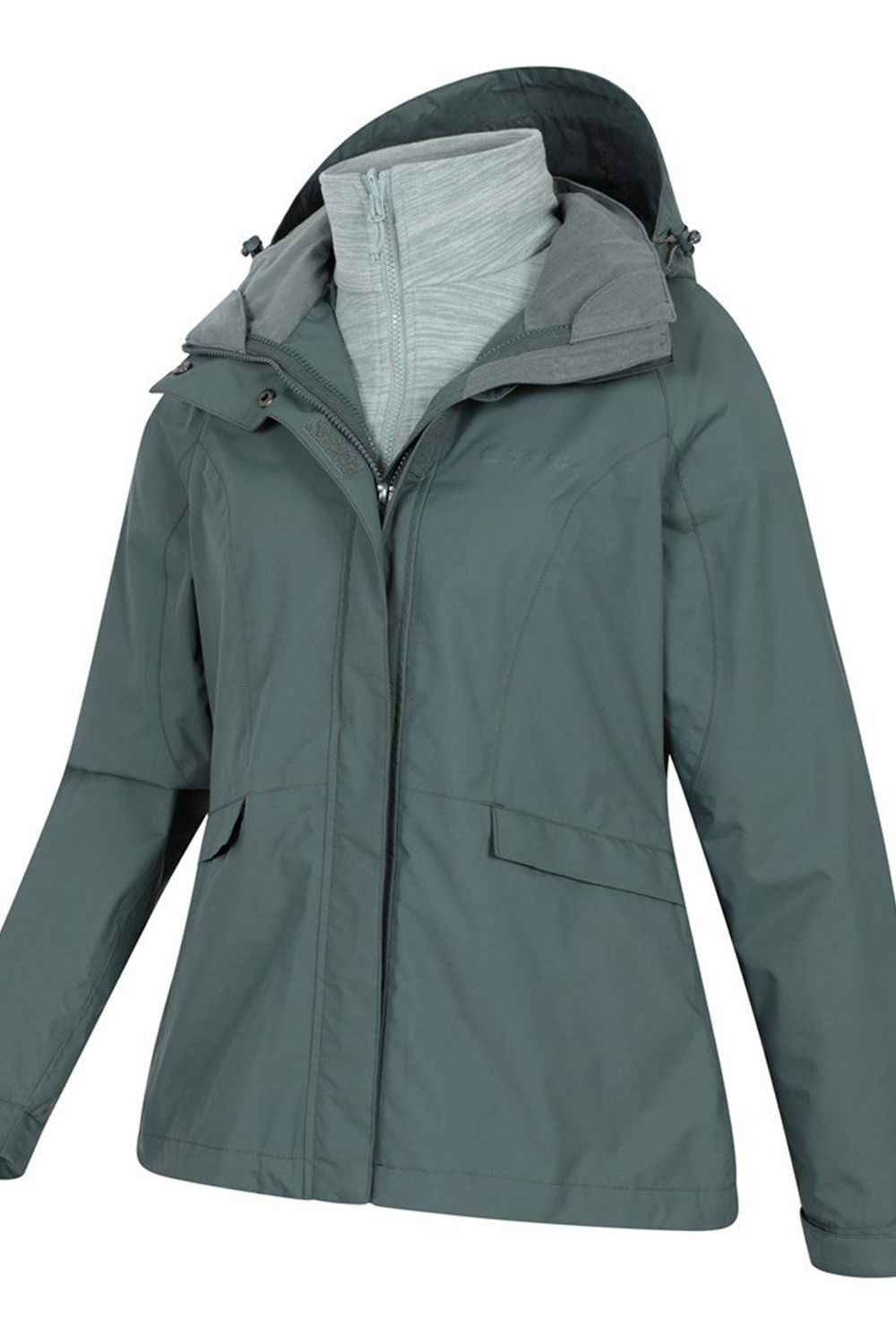 Khaki Thunderstorm II 3 in 1 Waterproof Jacket, Image 3 of 5