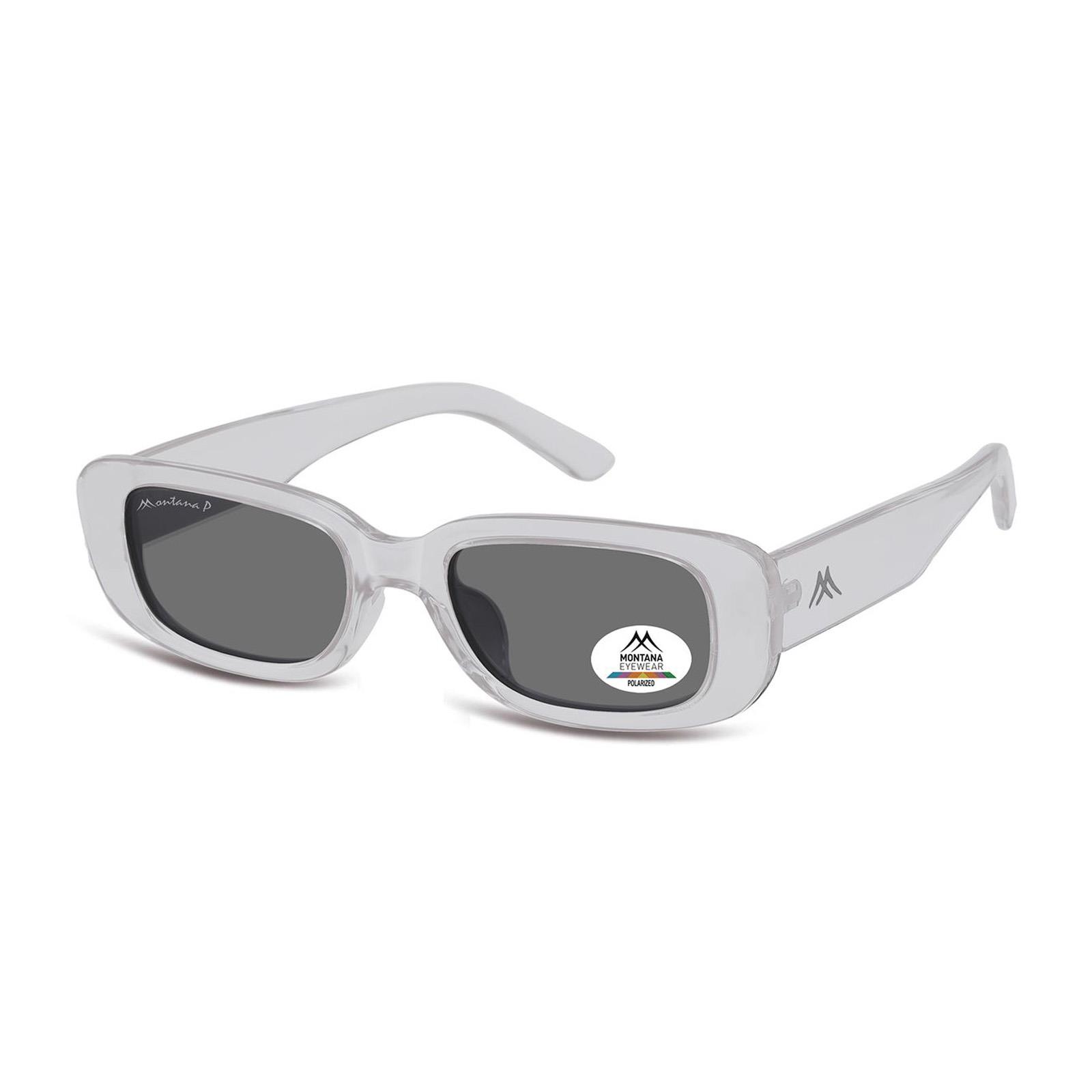 Grey Montana Grey Rectangle Light Transparent Grey Smoke Polarized MP65, Image 2 of 3