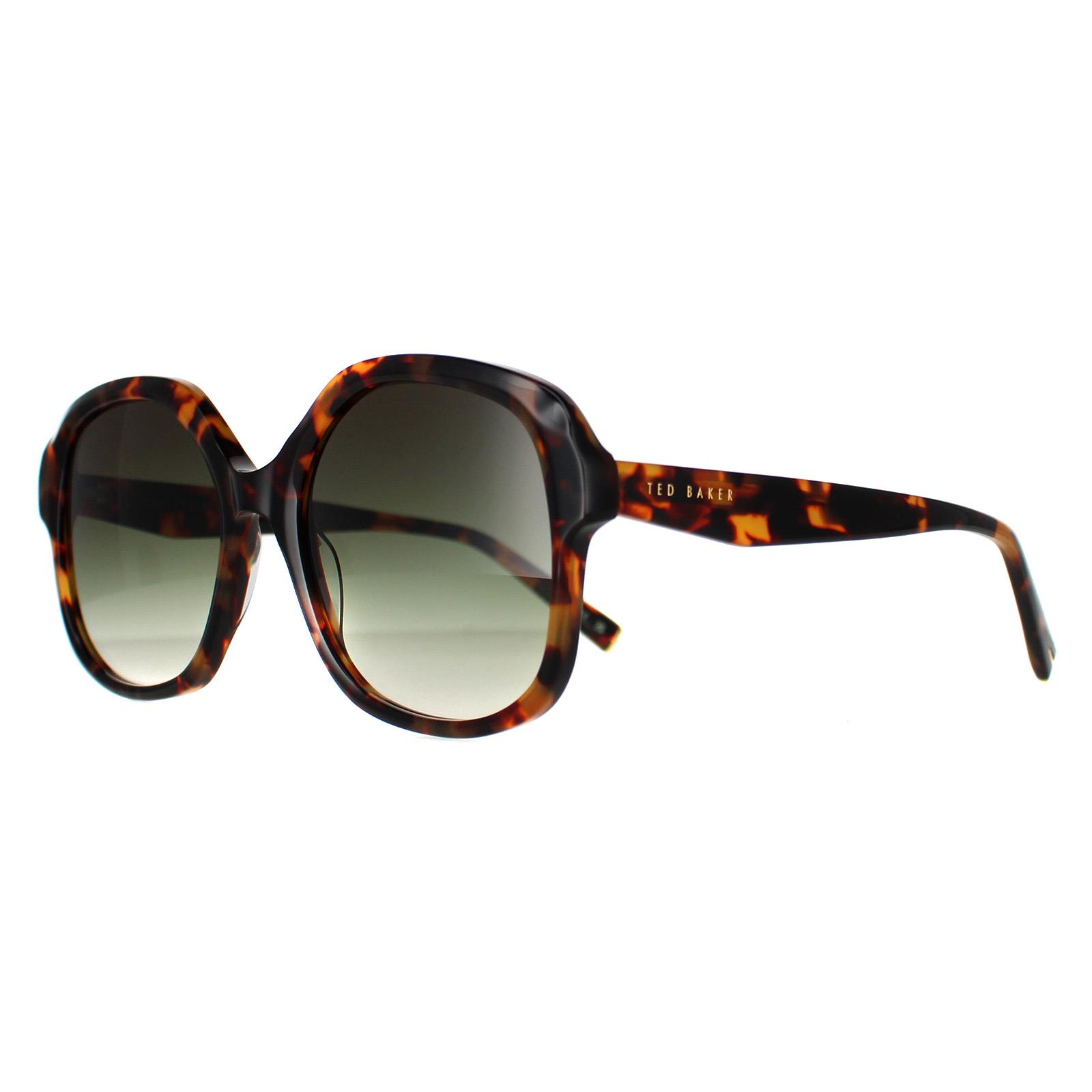 Brown Ted Baker Brown Square Tortoise Grey Gradient TB1685 Eloise, Image 2 of 4