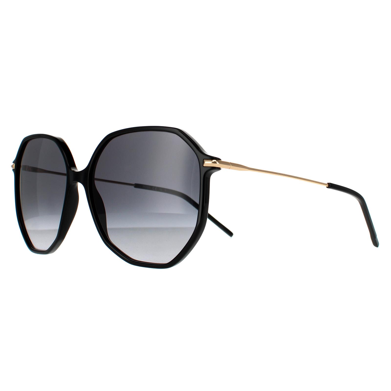 Black Hugo Boss Black Round Black Gold Dark Grey Gradient 90041091, Image 2 of 6
