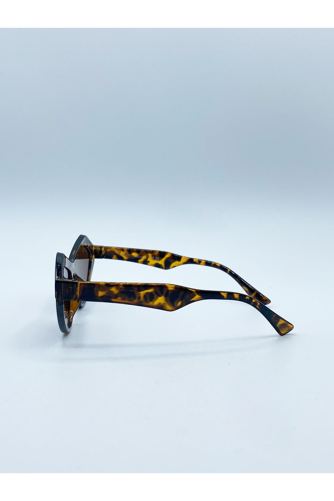 Brown Angular Sunglasses, Image 5 of 6