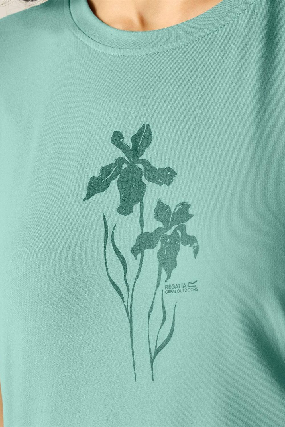 Olive Fingal Graphic Print Walking TShirt, Image 4 of 5