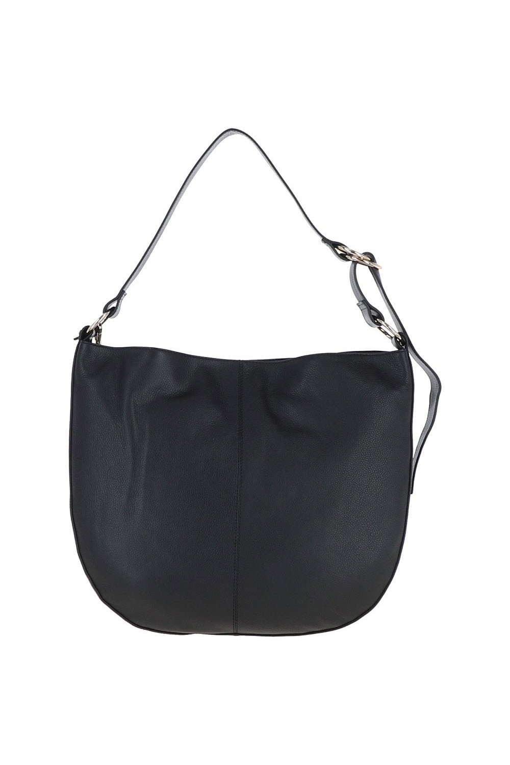 Black Ashwood Leather Black 'Shanta' Long Handle Large Real Leather Tote Bag, Image 3 of 4